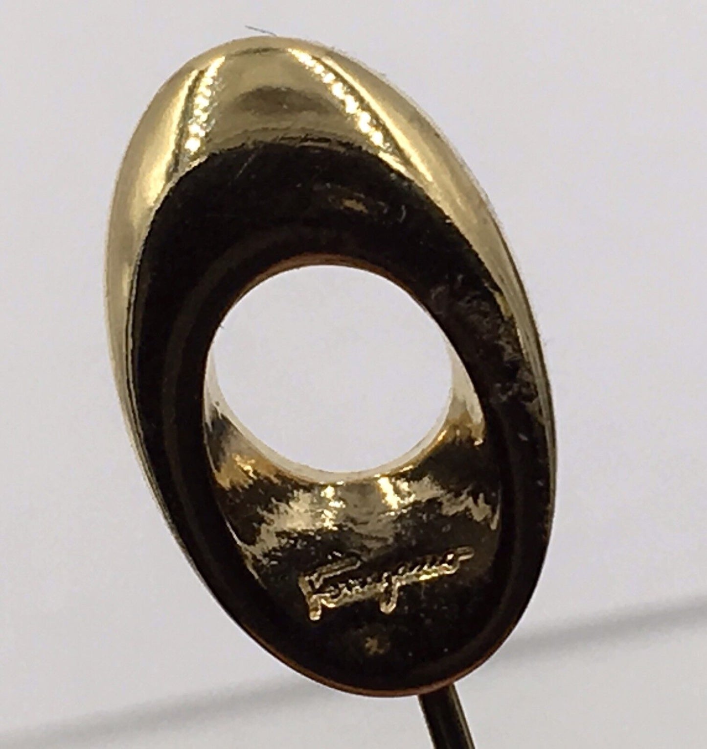 Vintage Salvatore Ferragamo Stick Pin Lapel Hat Pin Authentic