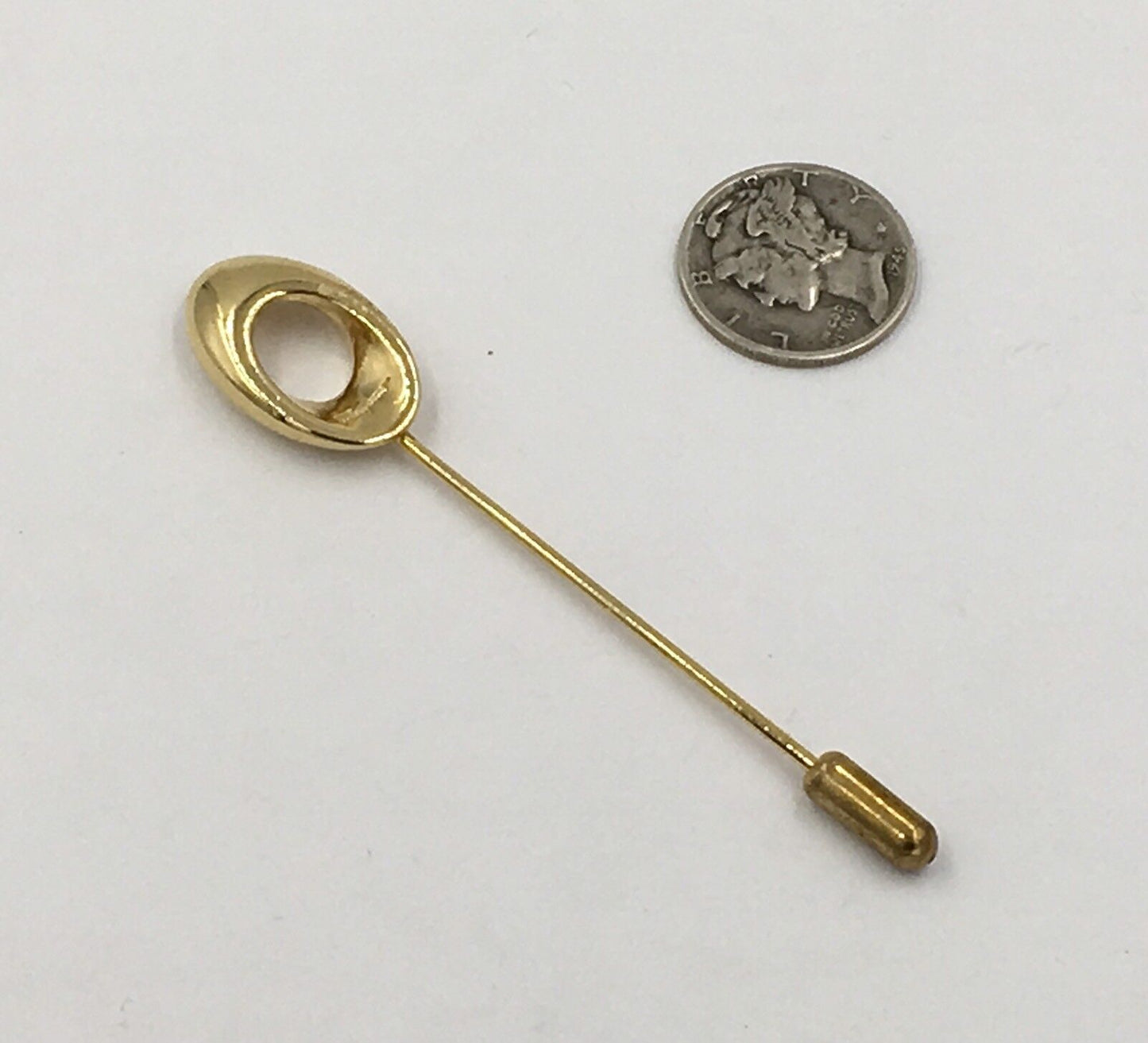 Vintage Salvatore Ferragamo Stick Pin Lapel Hat Pin Authentic