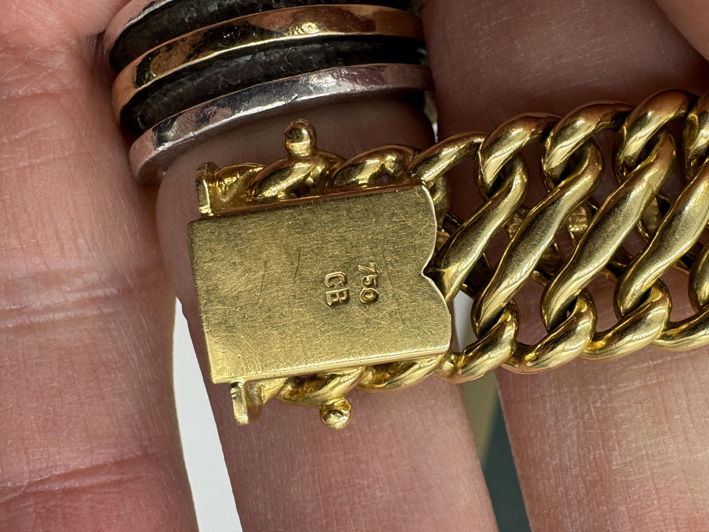 1960's Rolex 18k Yellow Gold Diamond Manuel 17j Movement Watch