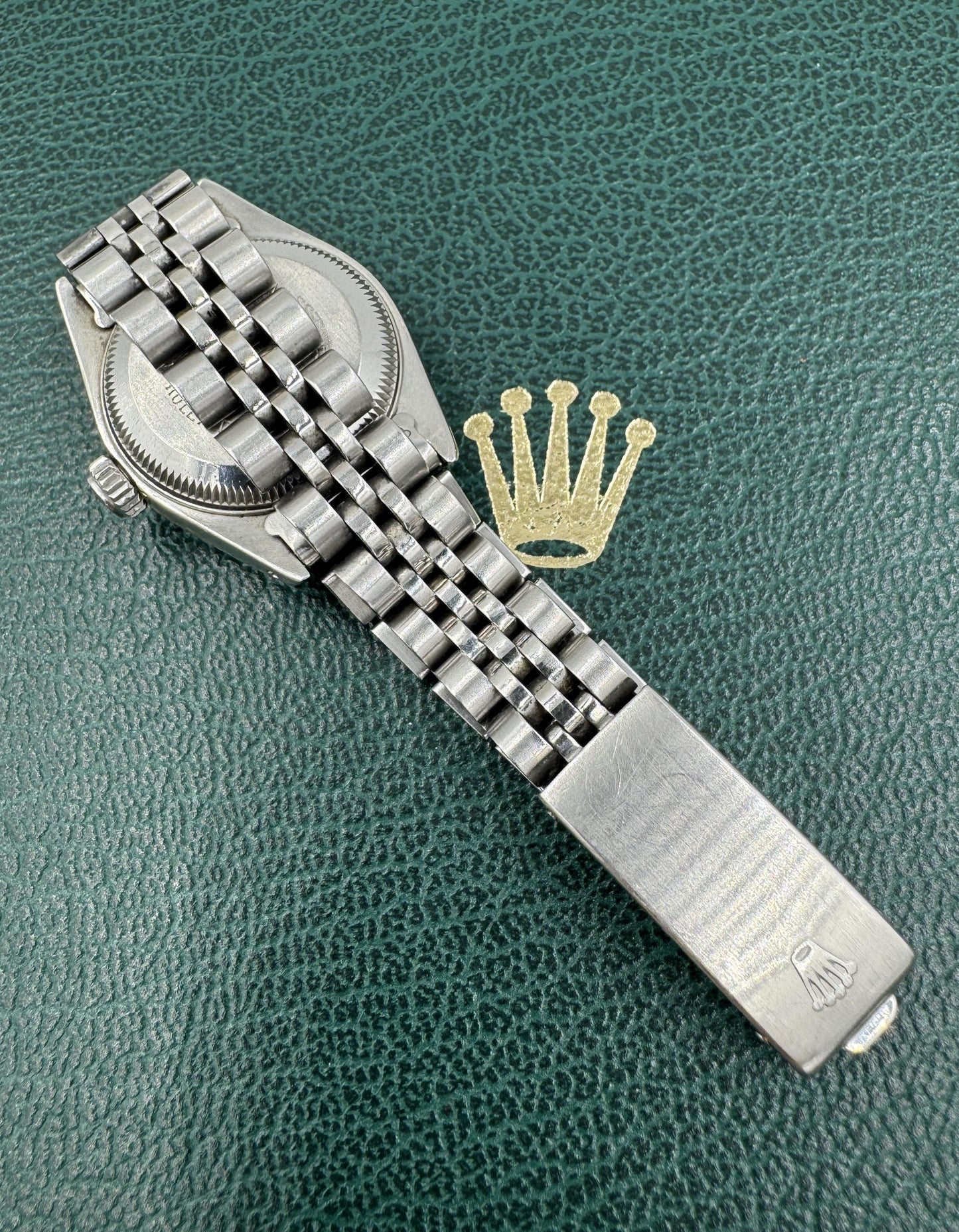 ROLEX DATEJUST 26MM 69240 Grey DIAMOND DIAL JUBILEE BRACLET