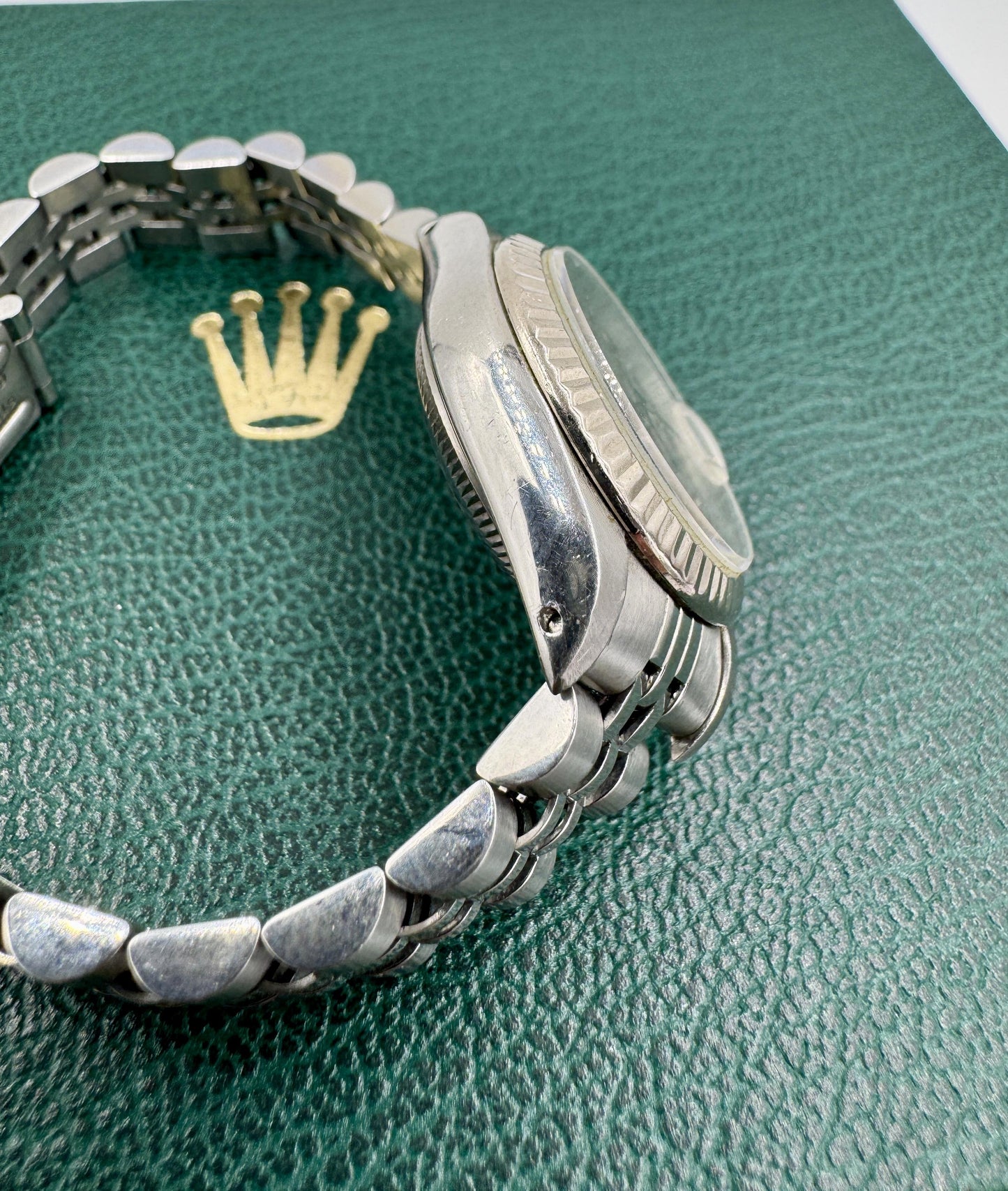 ROLEX DATEJUST 26MM 69240 Grey DIAMOND DIAL JUBILEE BRACLET