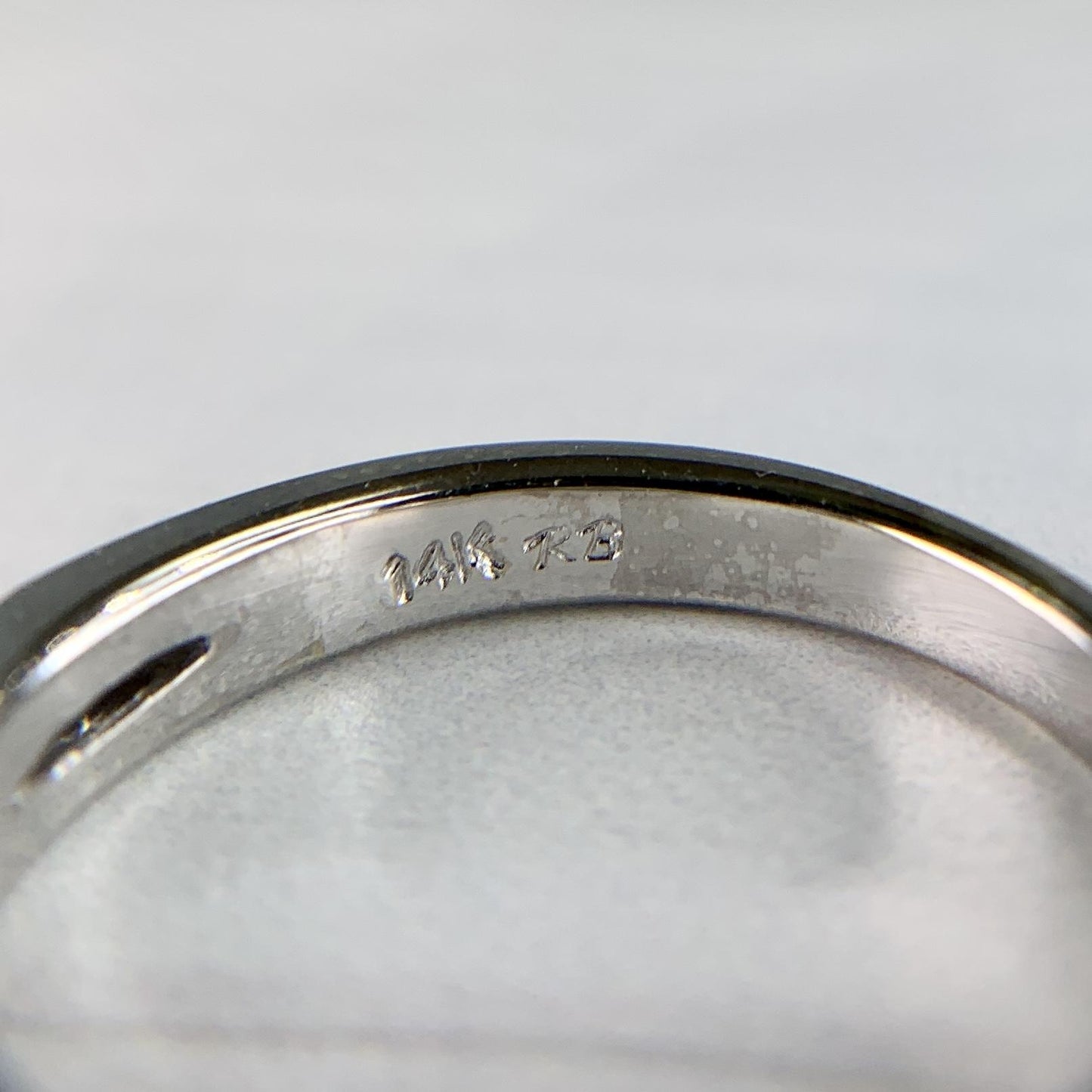 Robbins Brothers Double Row Diamond Band 14k