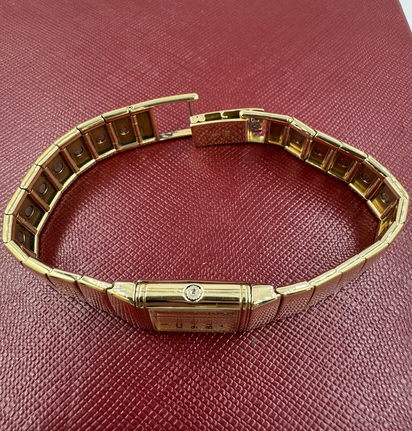 Vintage Jaeger LeCoultre Reverso 18k gold Lady's Watch Rare find
