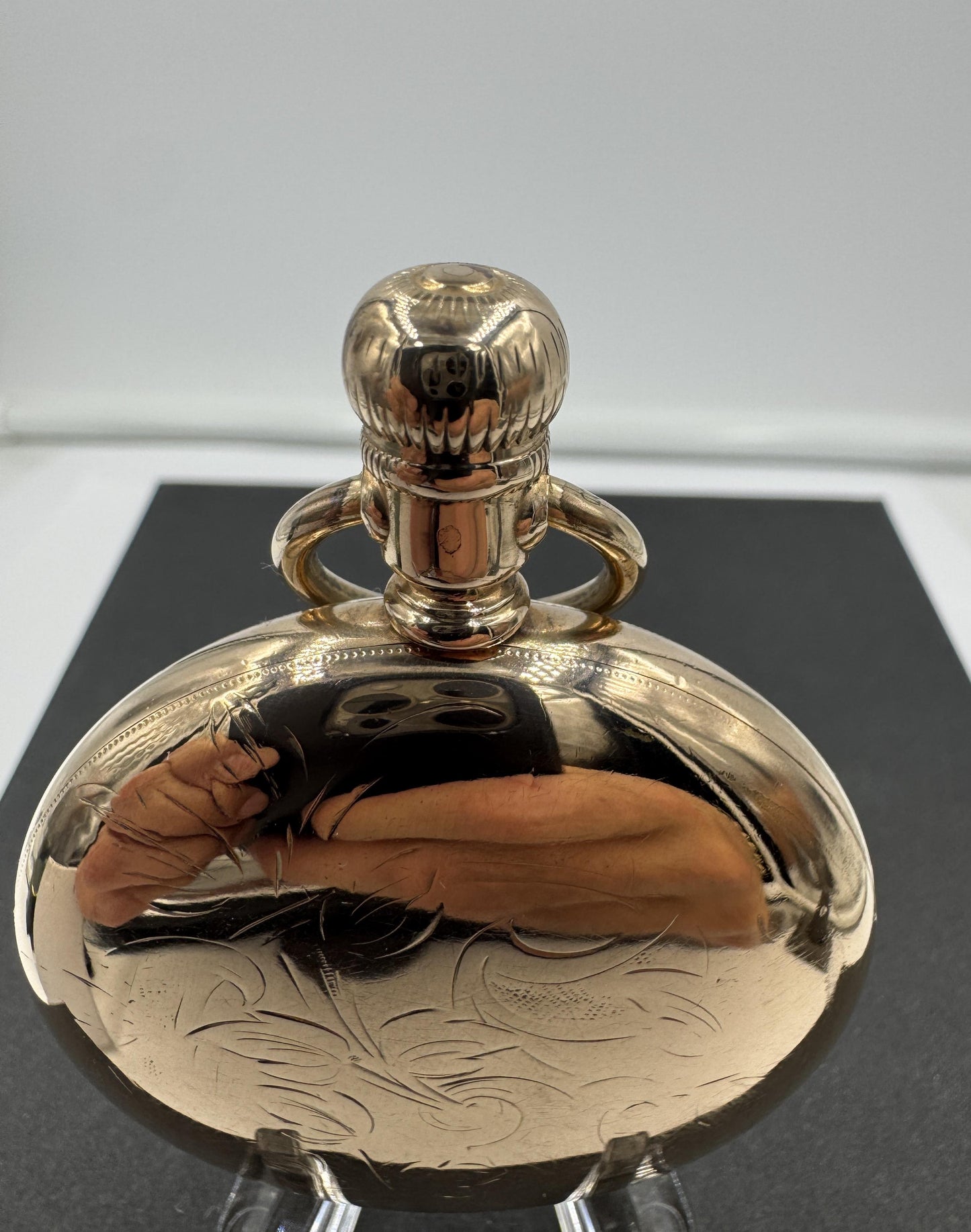 Elgin (1906) Grade 340 Model 7 16S 17J Open Face Pocket Watch Gold Filled