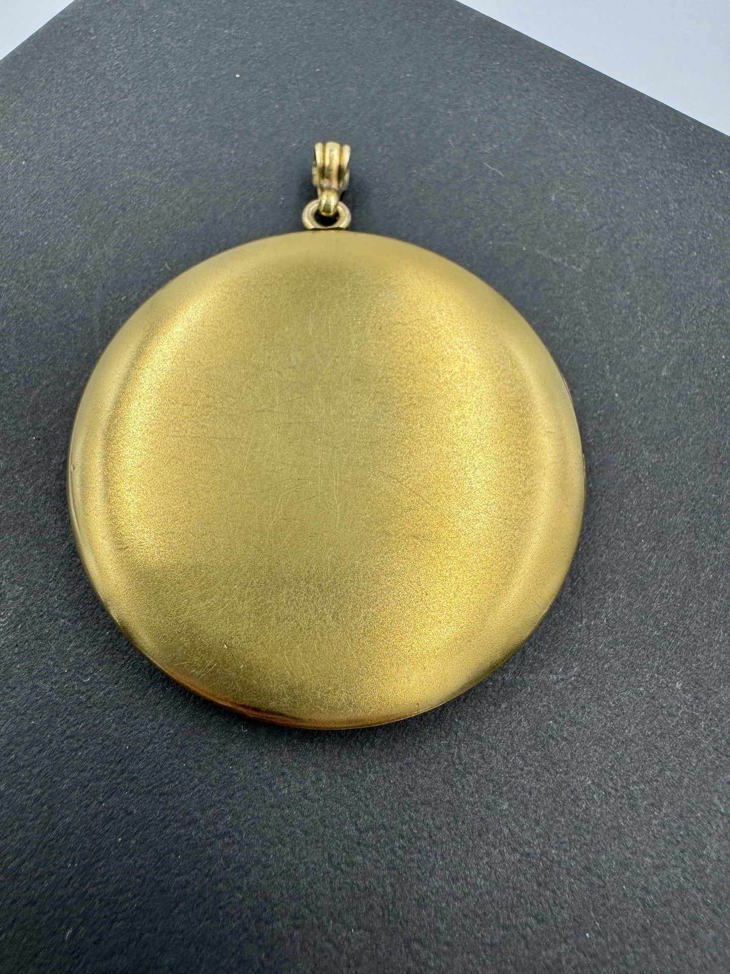 Victorian Gold Filled Flower Locket Circa 1910