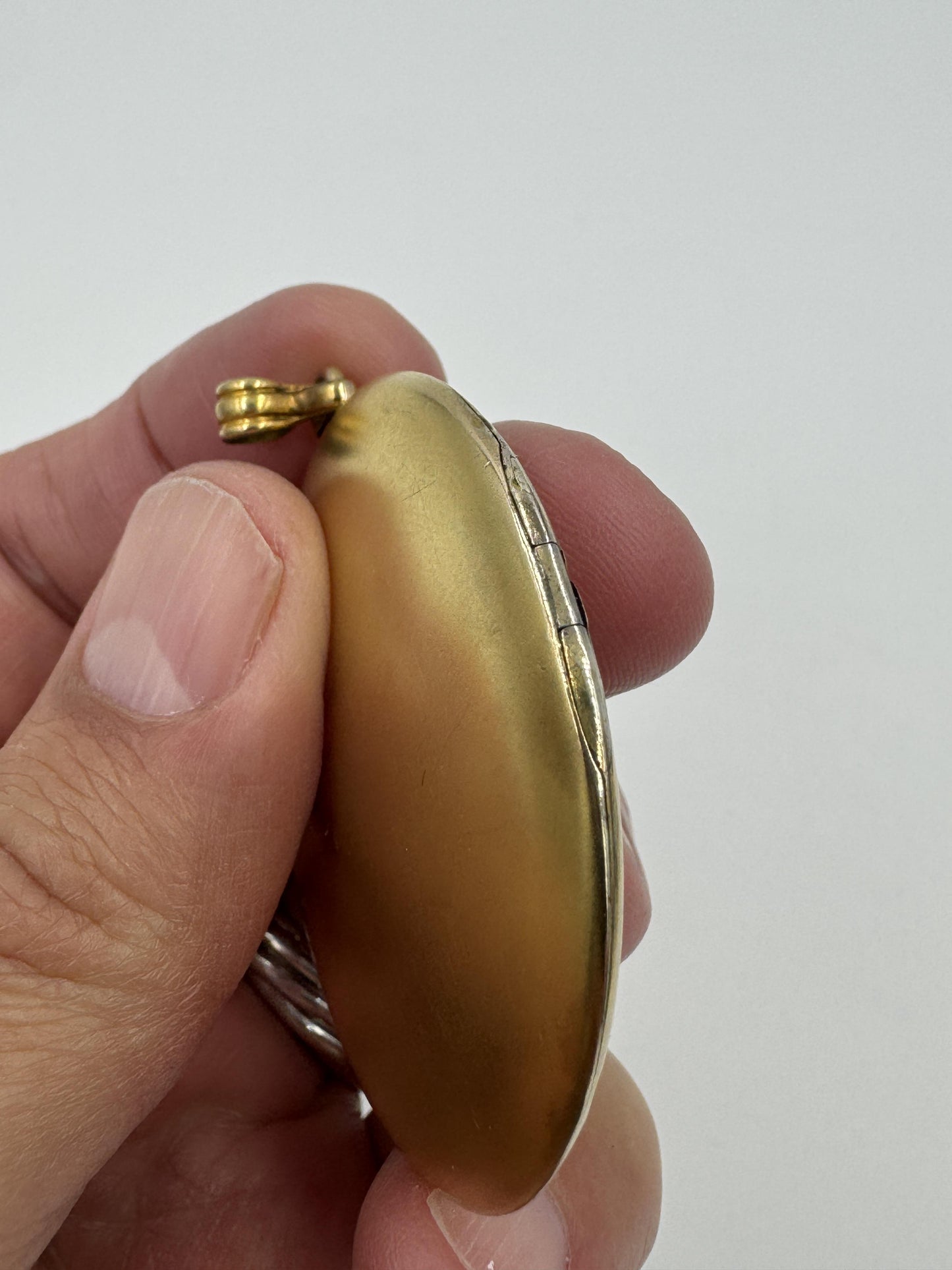 Victorian Gold Filled Flower Locket Circa 1910