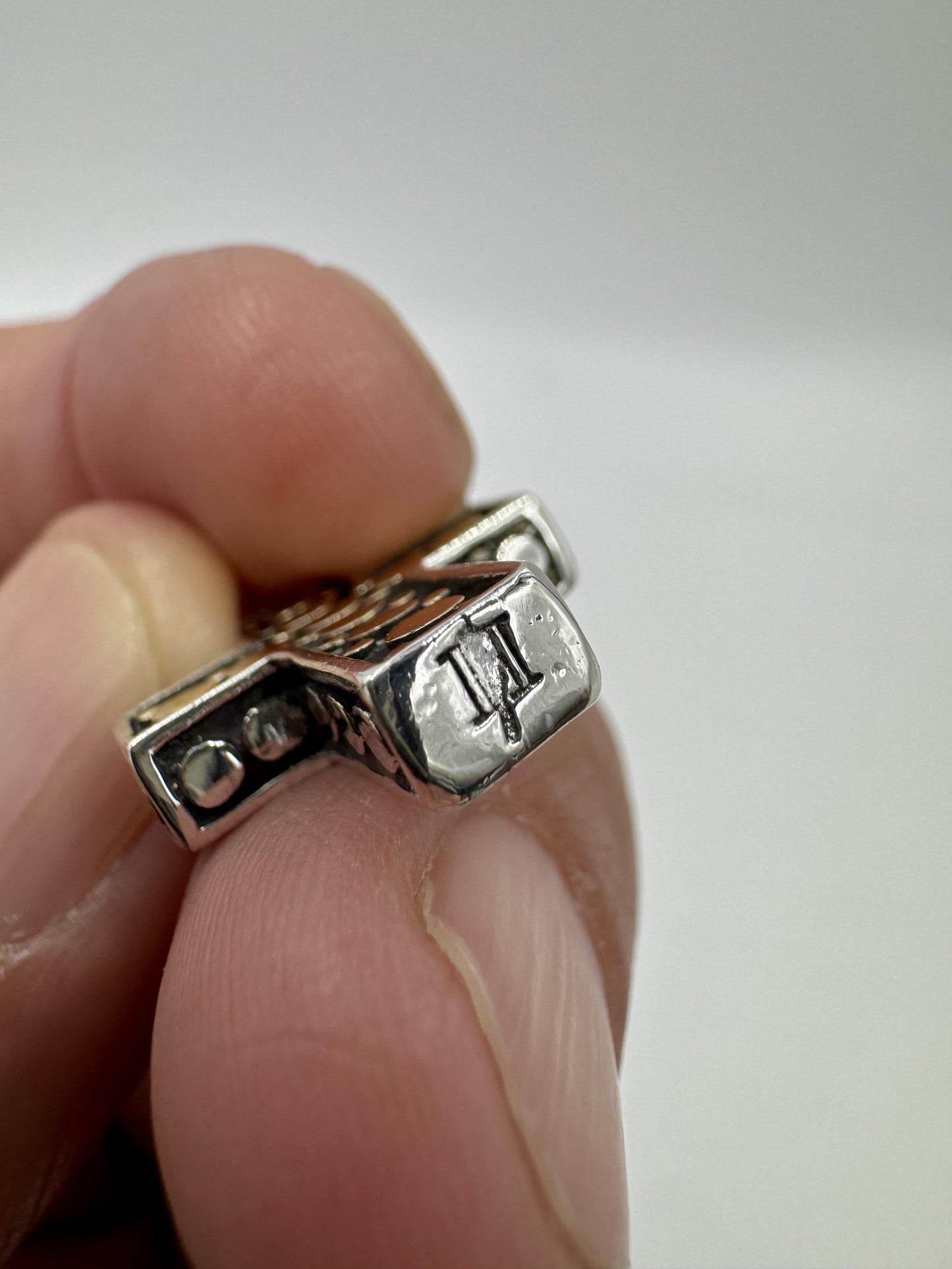 john Hardy Dot Cross Pendant 18k Sterling Silver