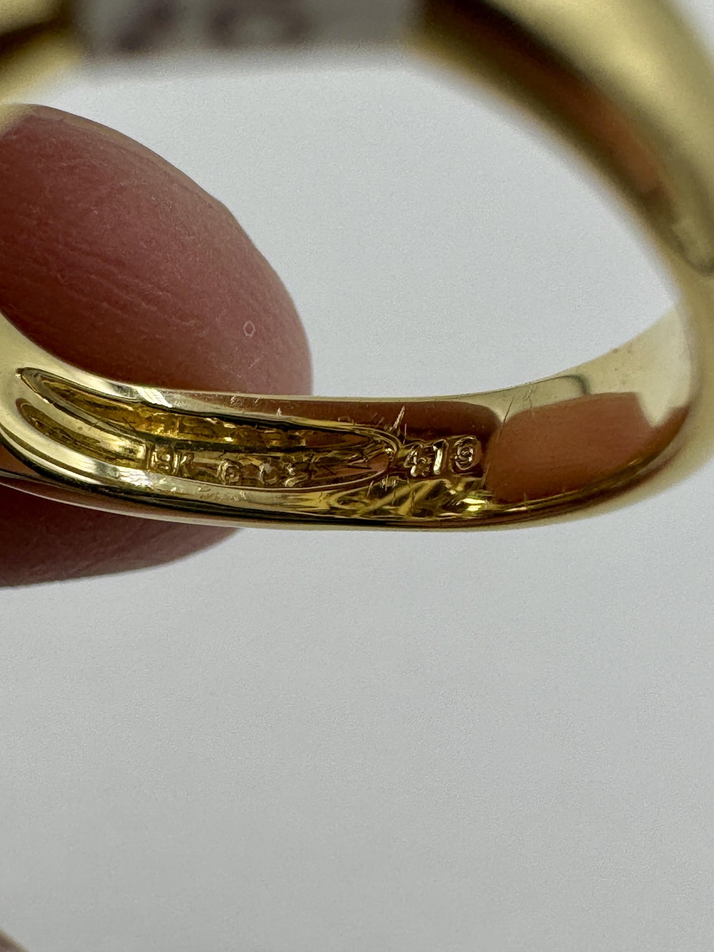 Star Sapphires and Multi-Colored Sapphire Ruby diamond yellow gold cocktail ring