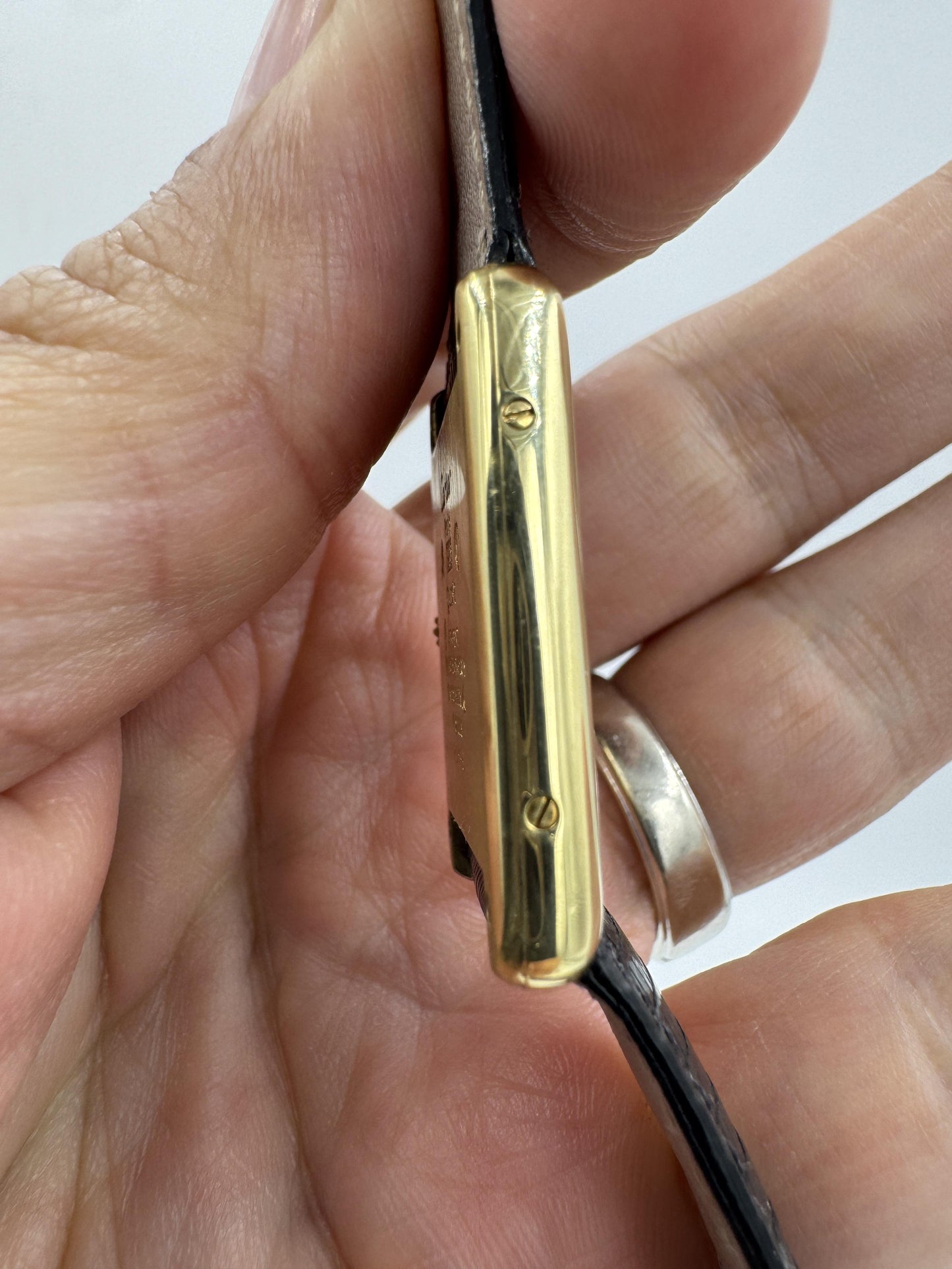 Must De Cartier Tank Vermeil Watch
