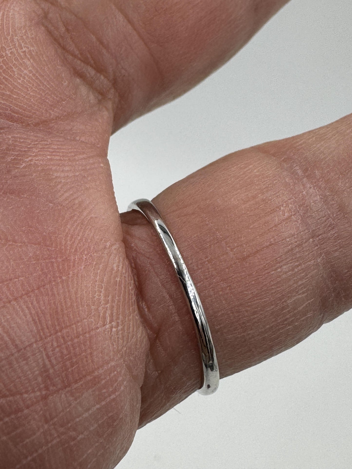 Art Deco 18k White Gold Old European Cut Diamond Ring