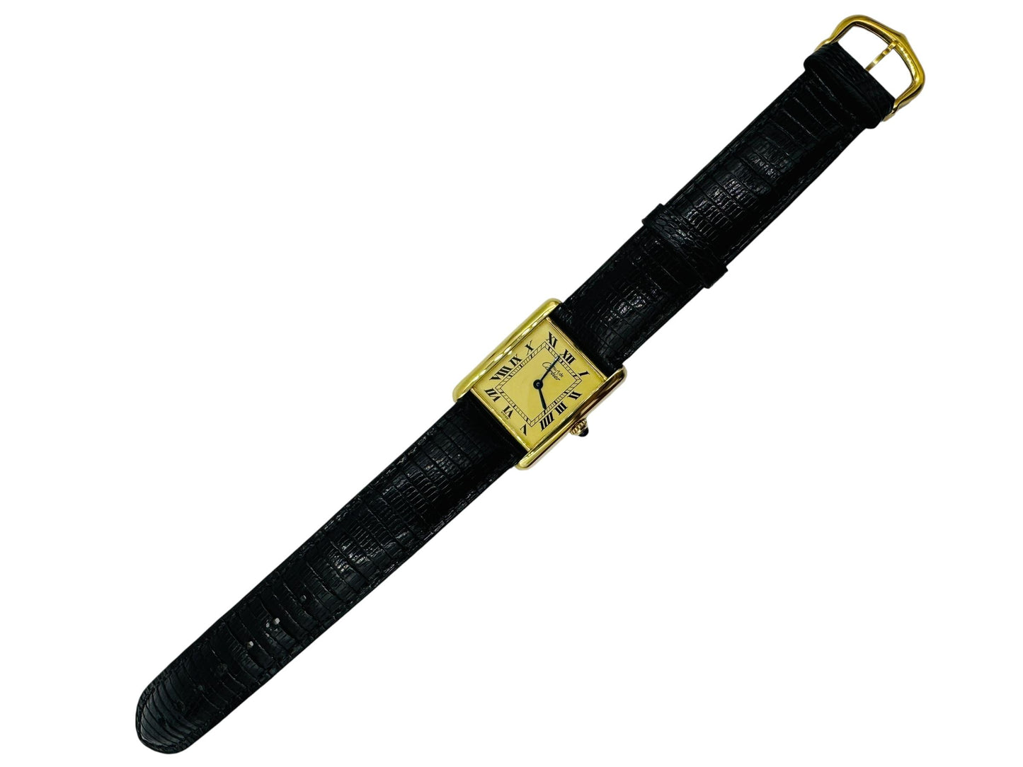 Must De Cartier Tank Vermeil Watch