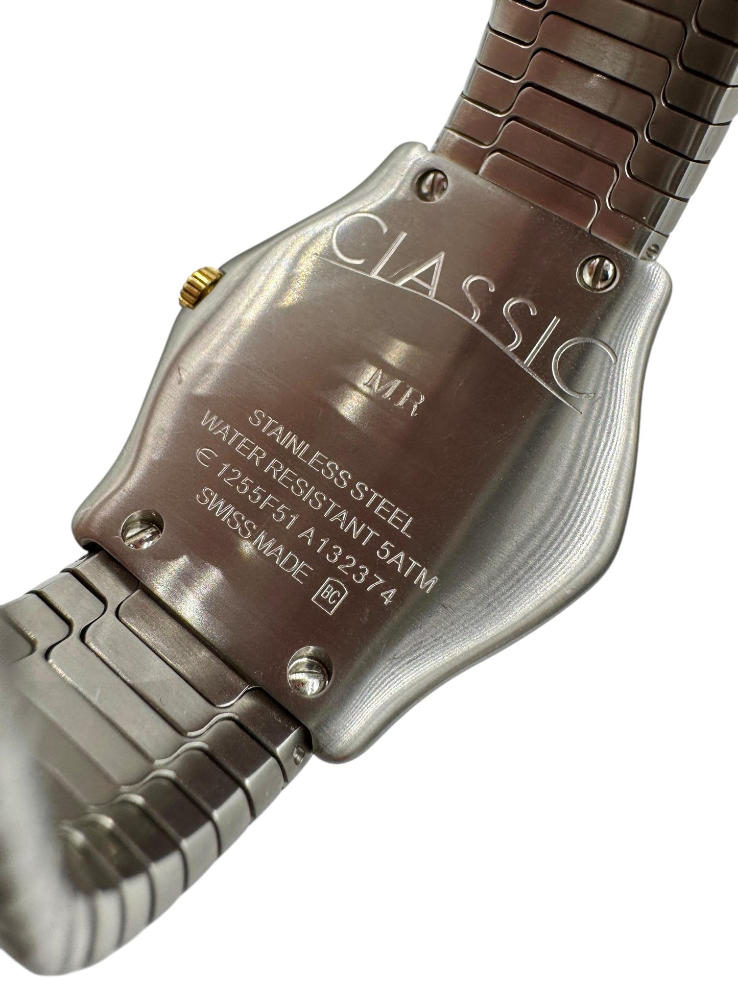 Ebel Sports Classic Wave 41mm Watch 18k Stainless Steel