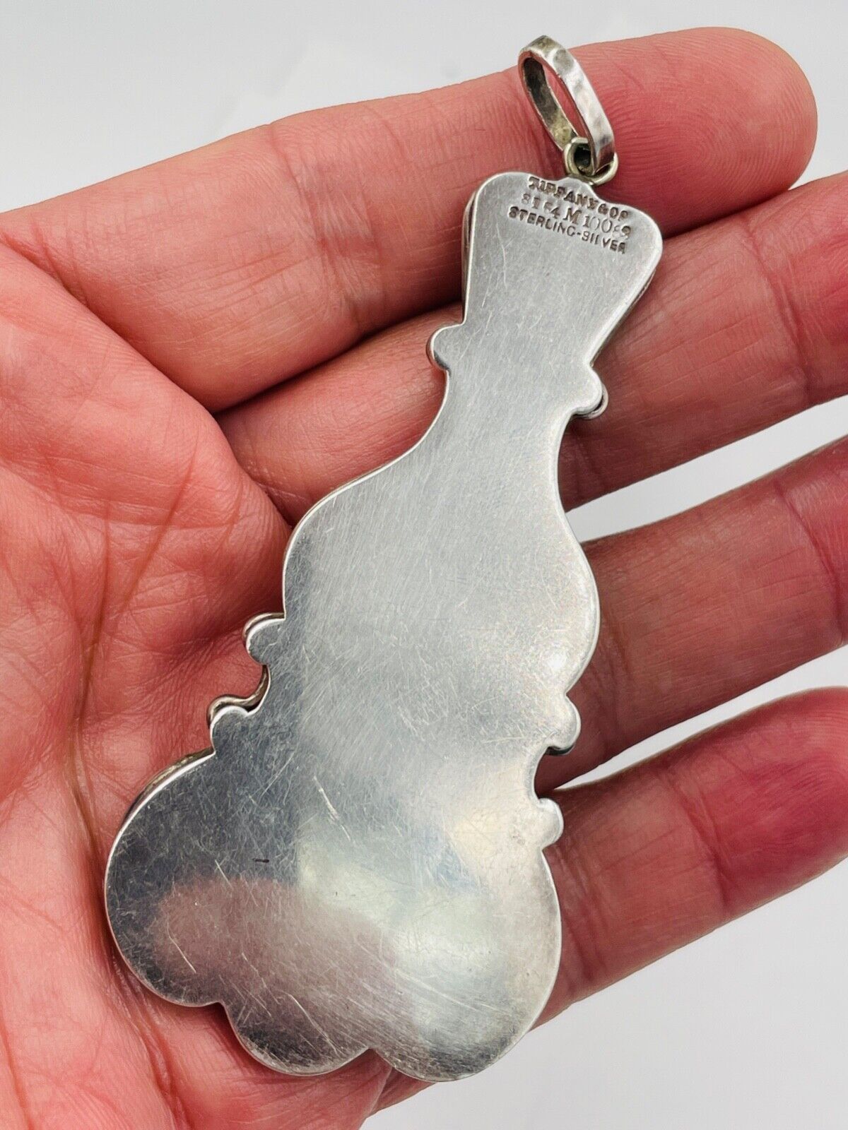 Victorian Tiffany & Co. Sterling Chatelaine Note Pad Pendant