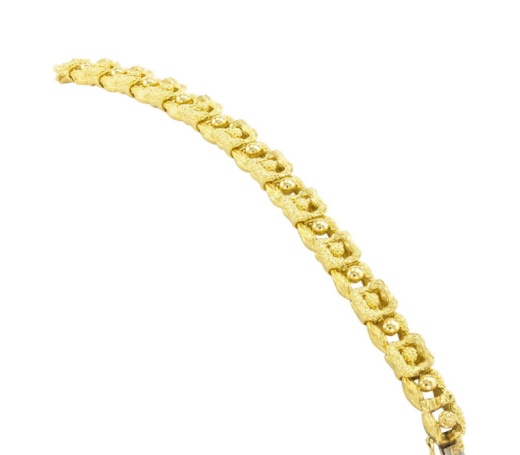 Tiffany & Co Yellow Gold Link Bracelet Estate