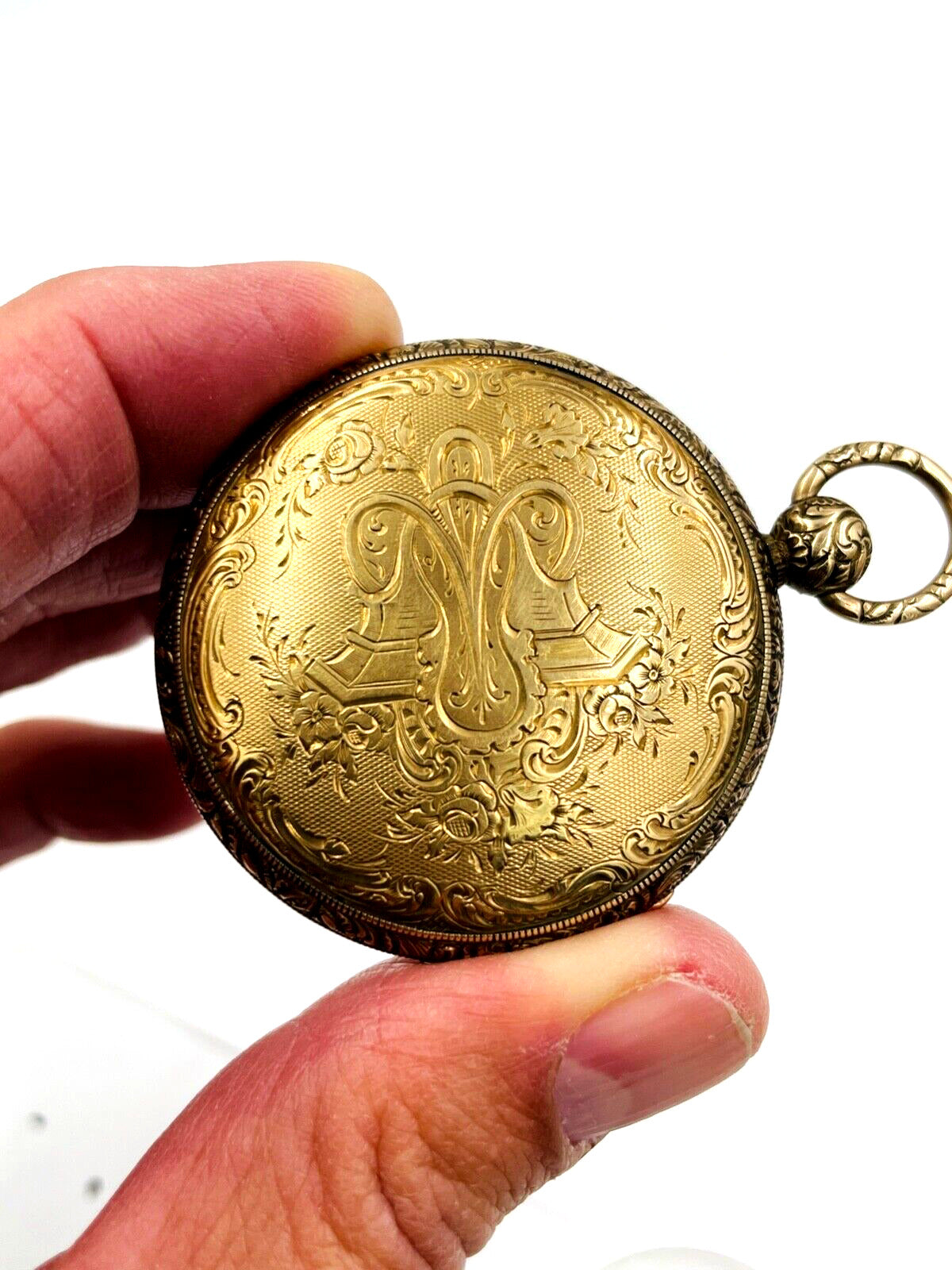 Antique 1810's Christof Golling In Wien 18k gold key wind pocket watch