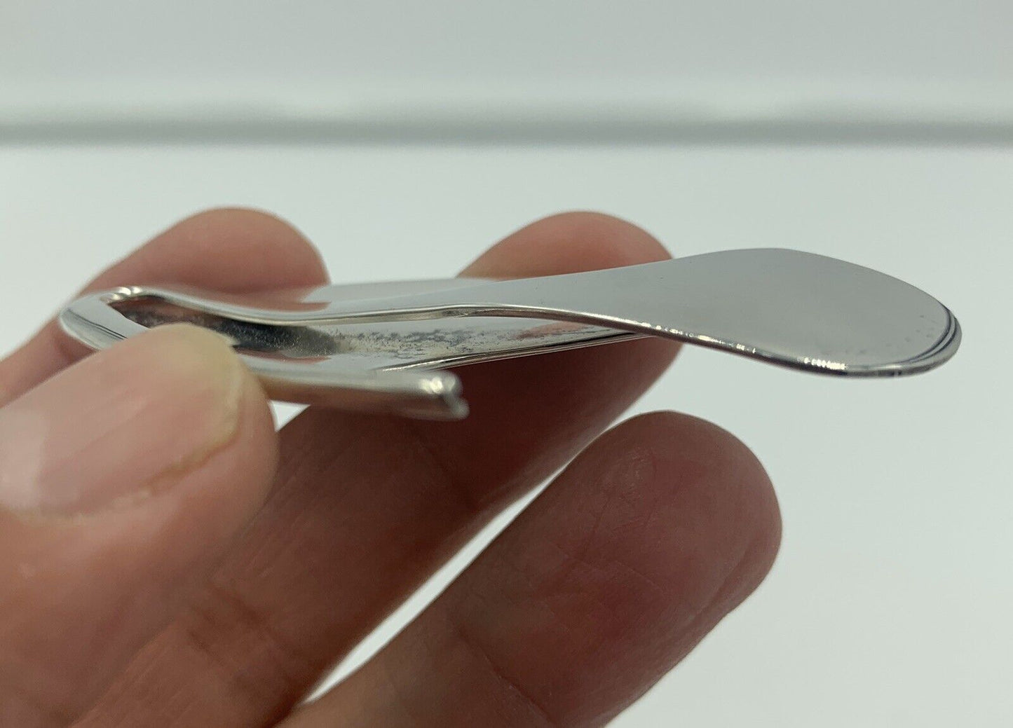 Vintage Zina Of Beverly Hills Modernist 925 Sterling Silver Brooch Pin