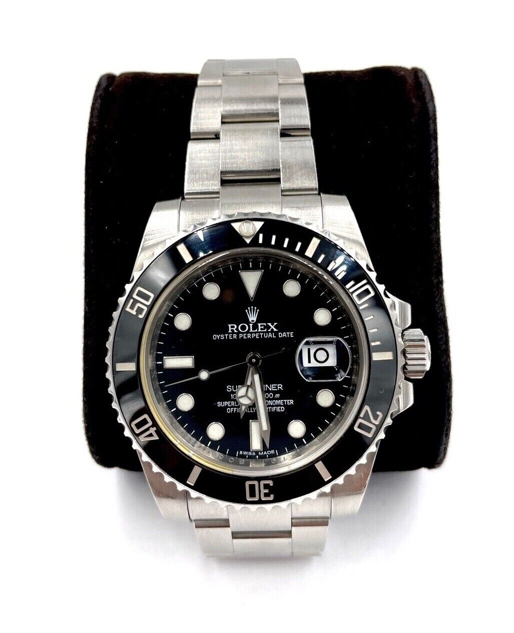 Rolex Submariner 116610 Steel Black Bezel Random Serial 2015 – mainstjewelrywatches
