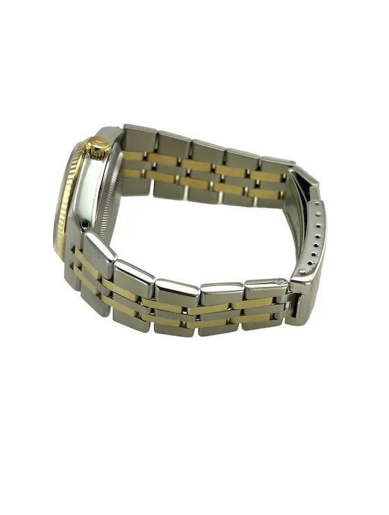 Rolex Oysterquartz 14K Gold & Stainless Steel Watch Ref 17013 Serviced