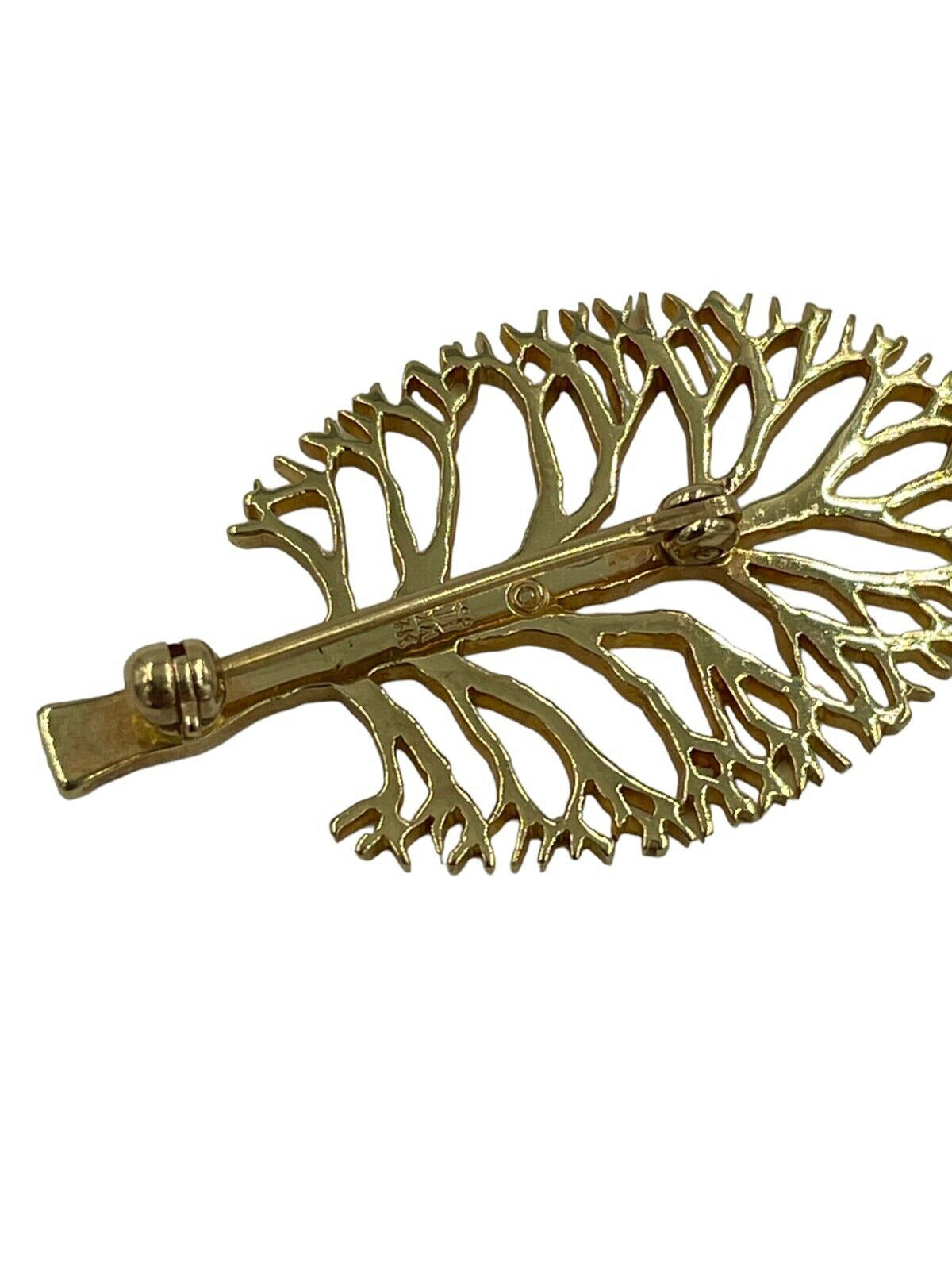 Retired James Avery 60th Anniversary 14k yellow gold Tree Brooch Pin Rare