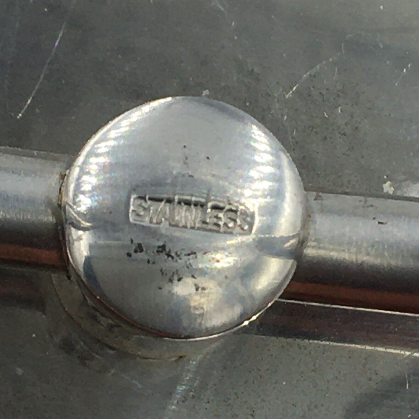 Vintage Roast Holder Sterling Fork Sterling Silver Handle