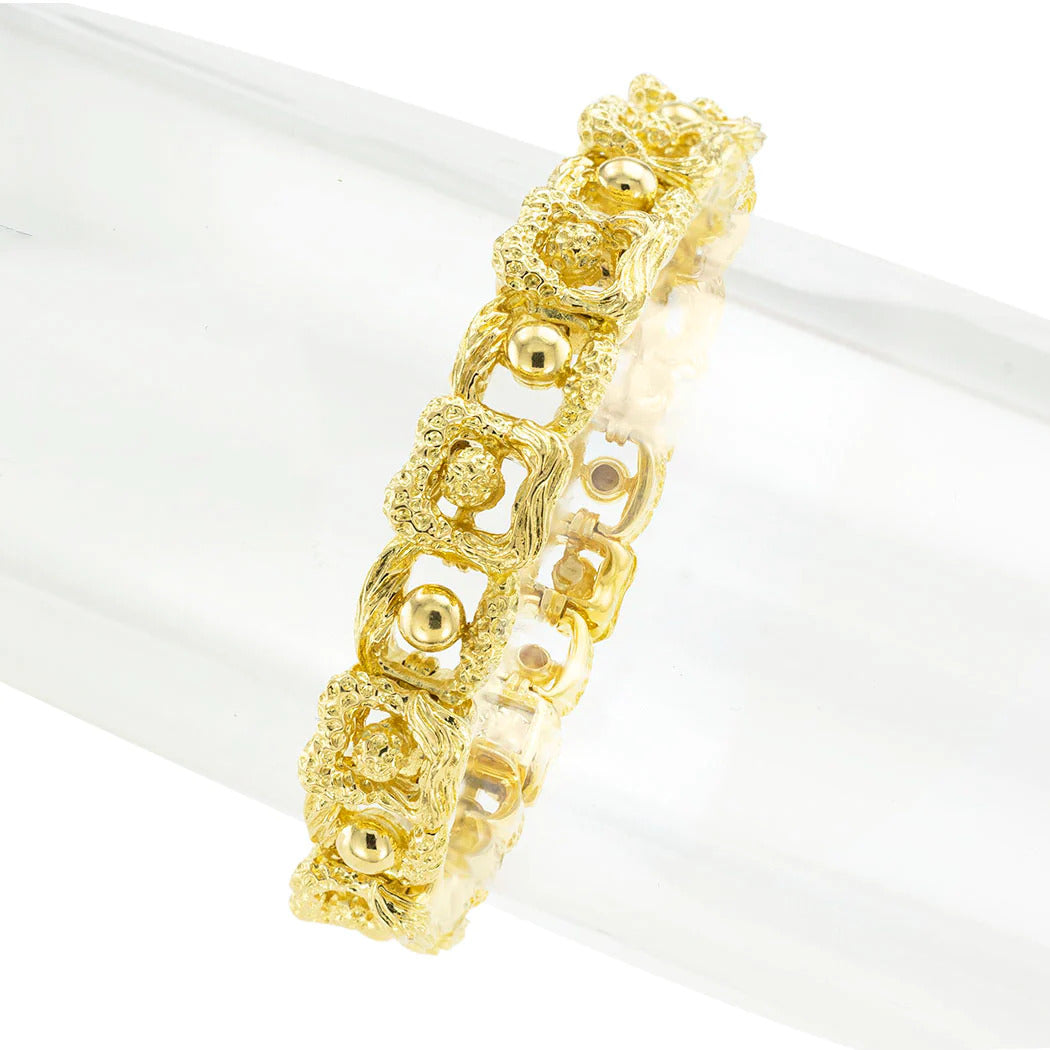 Tiffany & Co Yellow Gold Link Bracelet Estate