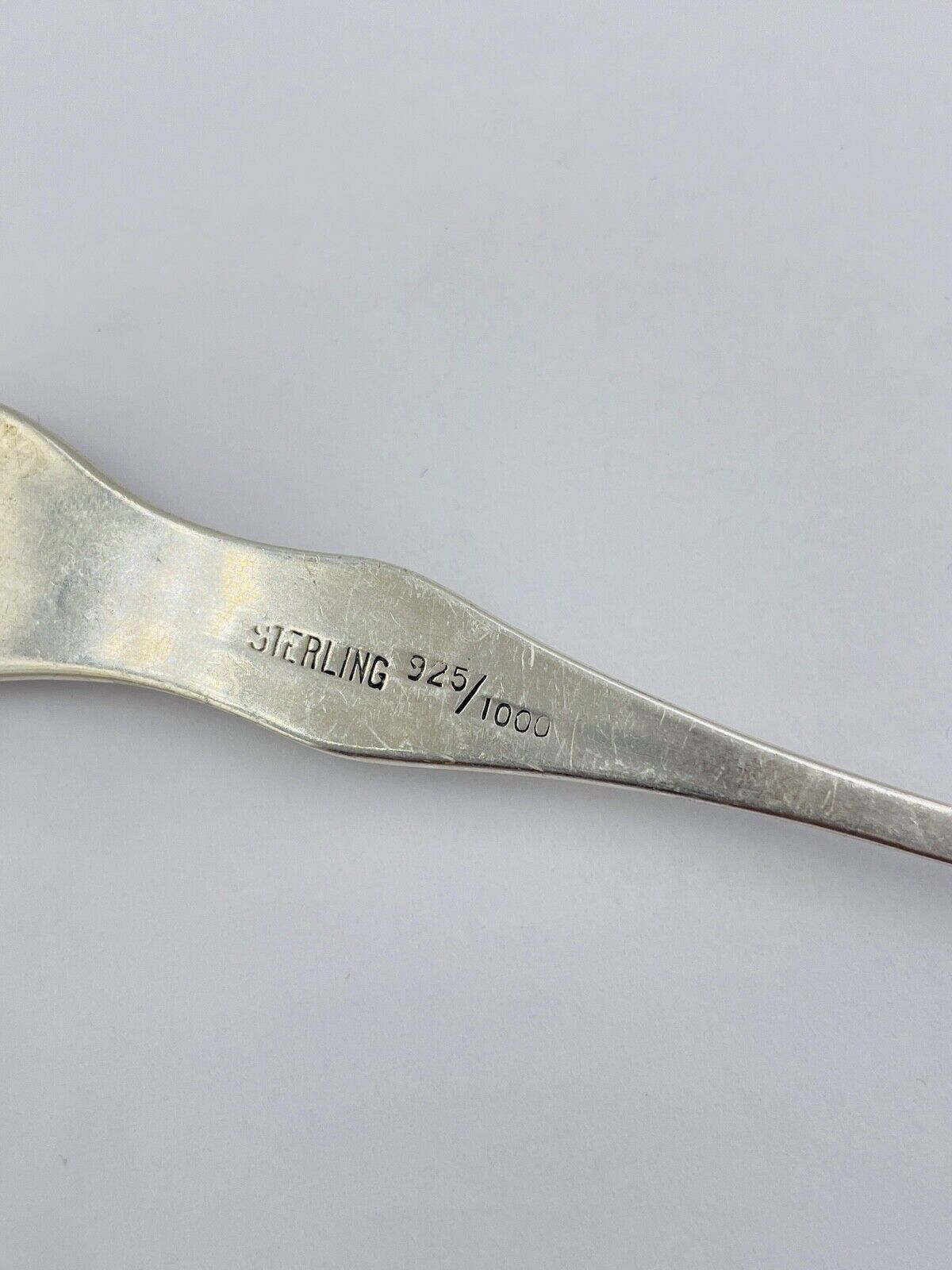 Antique Sterling Silver little miss muffett art nouveau Spoon