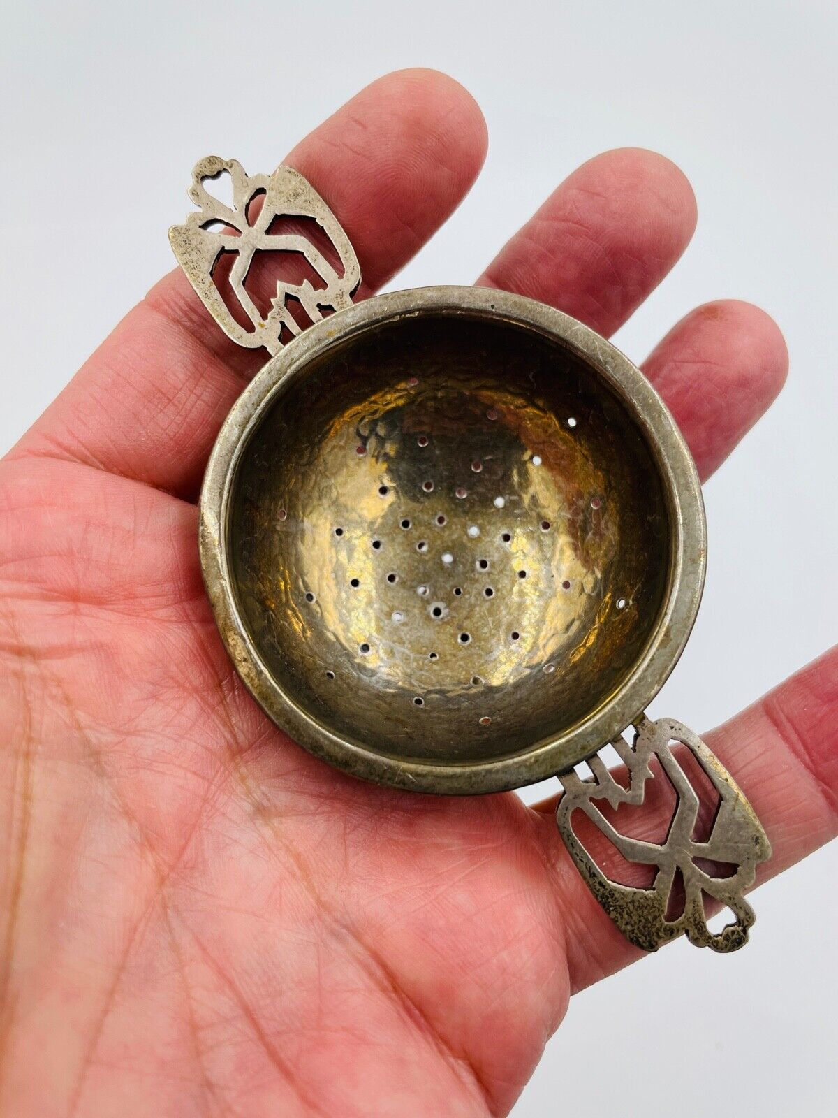 Antique Merrill Shops Sterling Silver tea strainer