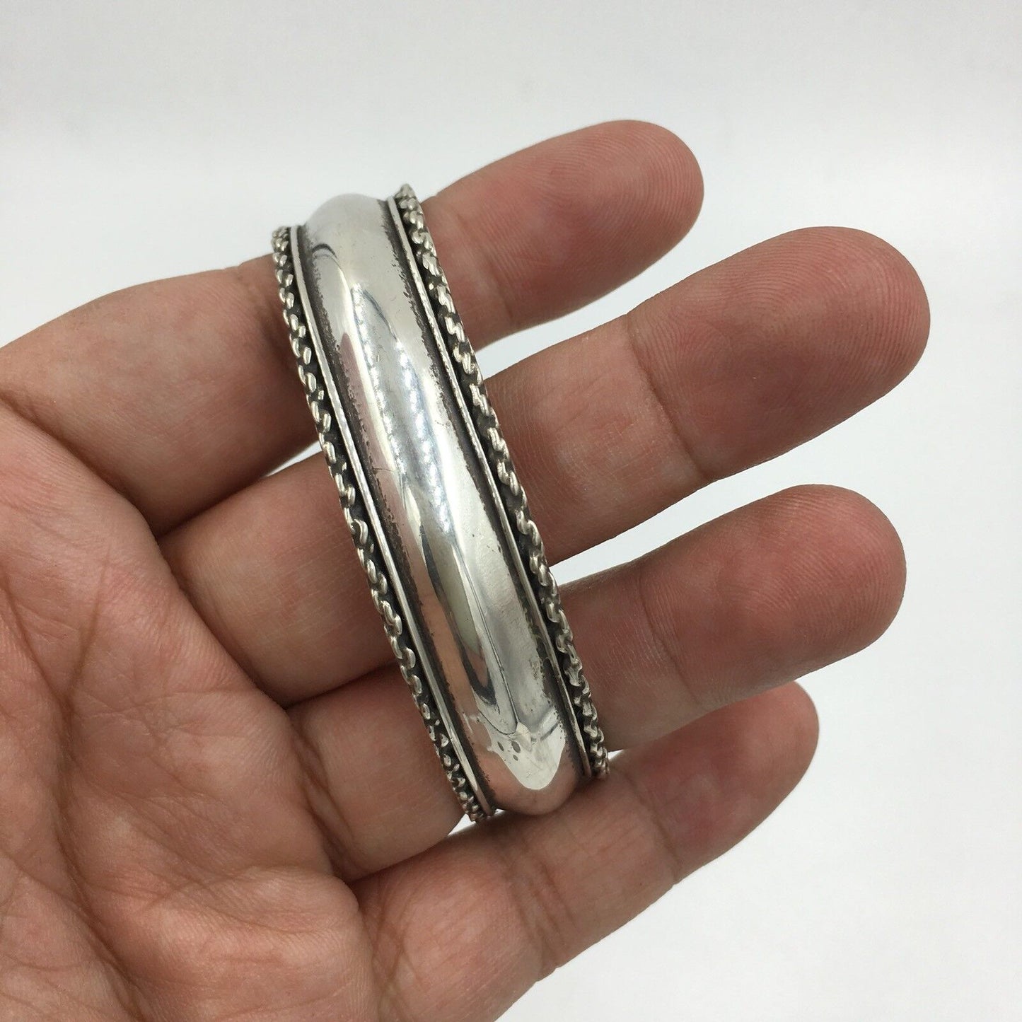 Vintage Sterling Silver Cuff Bracelet