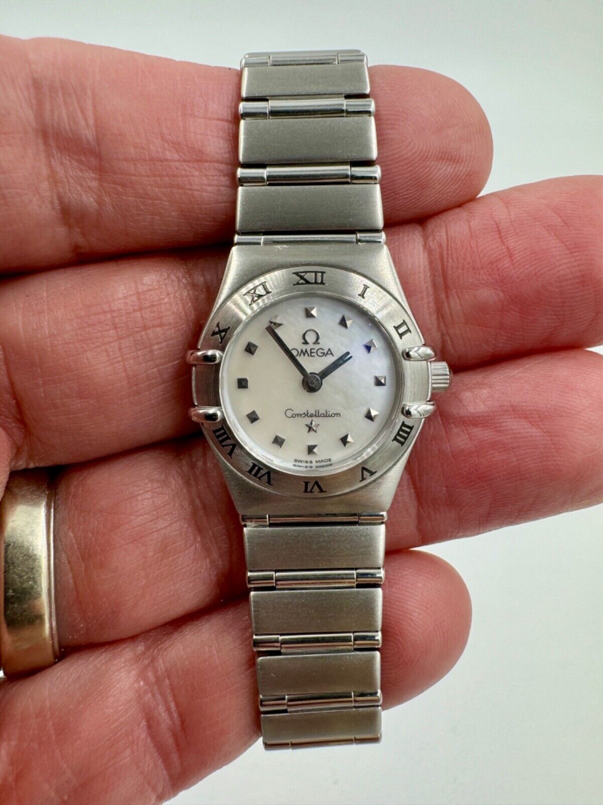 Omega Constellation My Choice Mother of Pearl Dial Quartz Watch