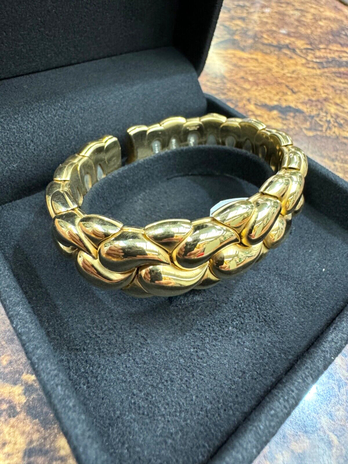 Chopard Casmir Yellow Gold Cuff Bracelet