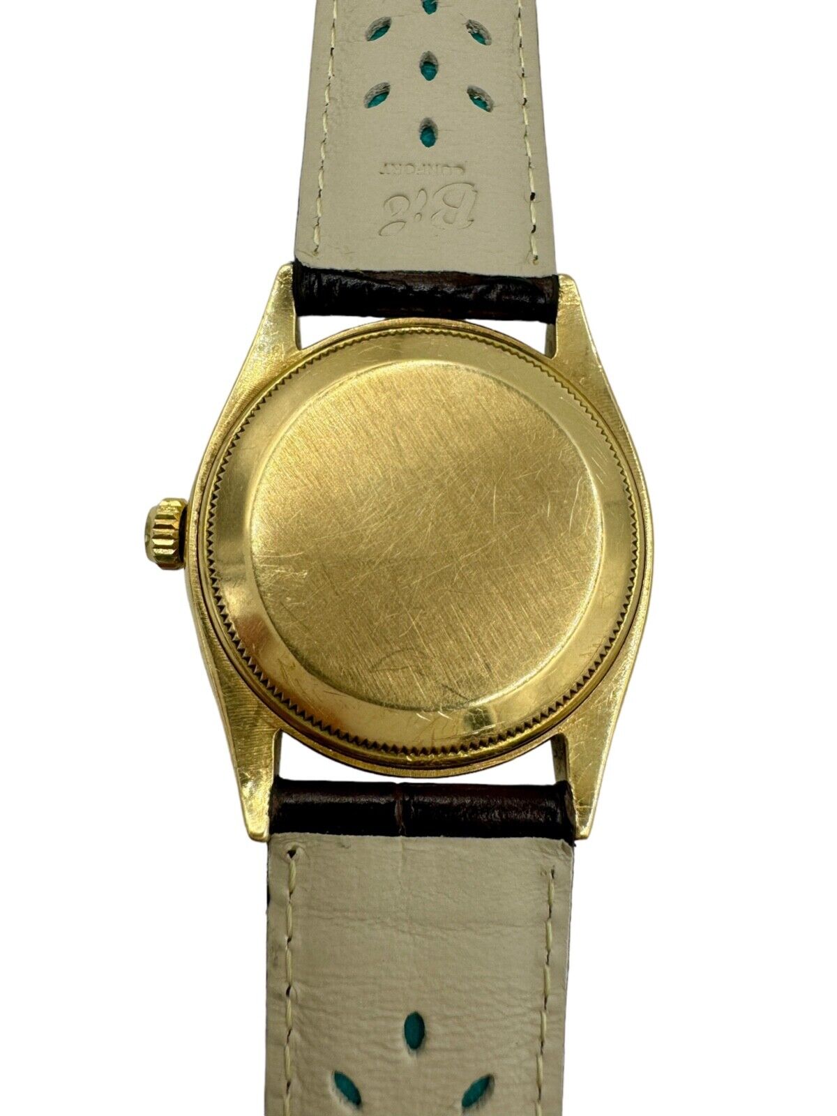 1967 Rolex Oyster Perpetual 18K Gold  34mm Watch Ref. 6564