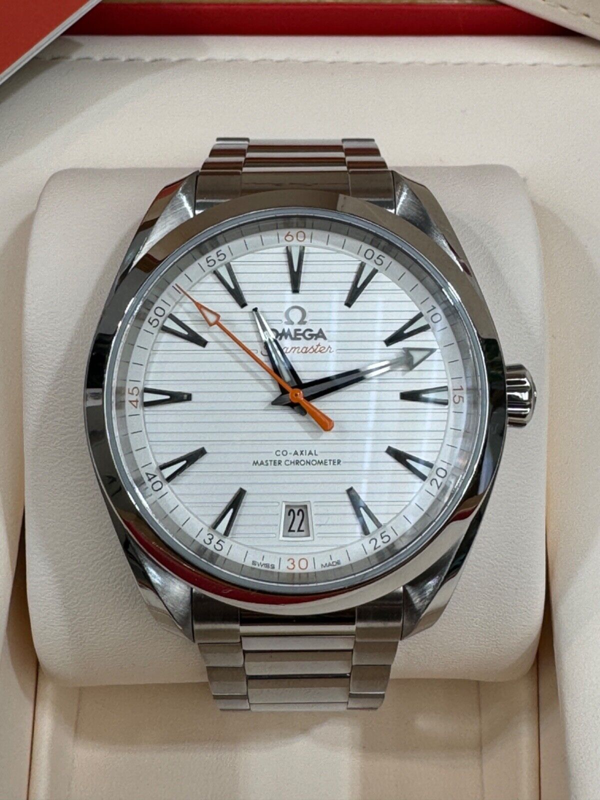 OMEGA SEAMASTER AQUA TERRA 150M CHRONOMETER 41MM MEN'S WATCH 220.10.41.21.02.001