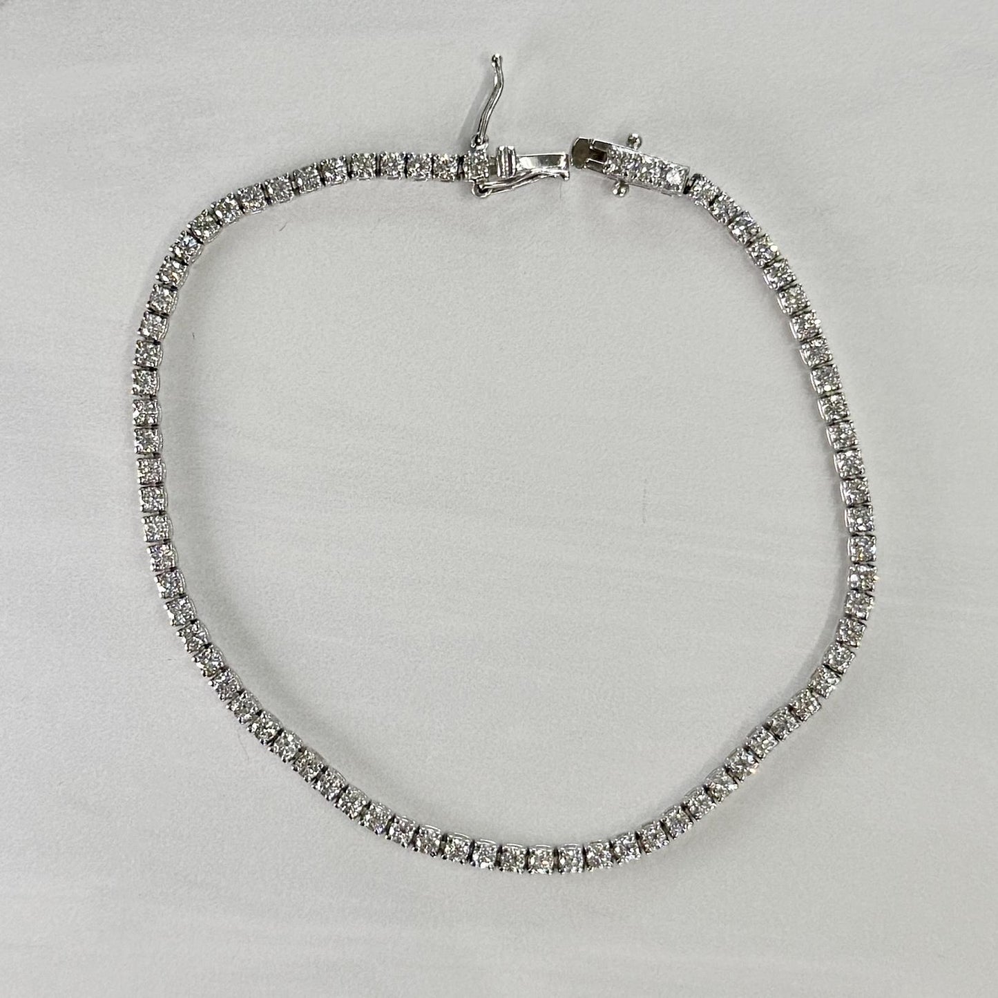 2.19ctw Diamond Tennis Bracelet 14k