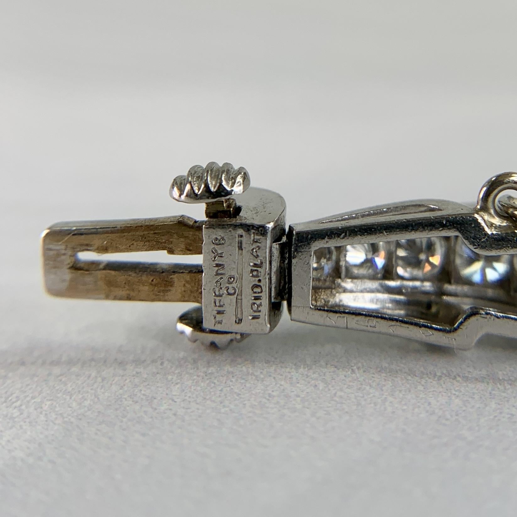 1950's Tiffany & Co. Diamond Bracelet Platinum