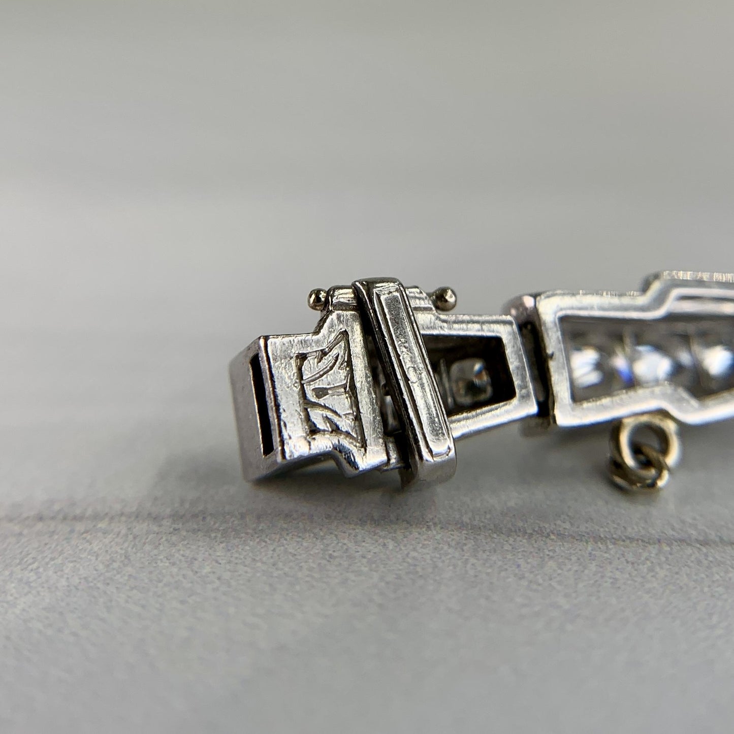 1950's Tiffany & Co. Diamond Bracelet Platinum