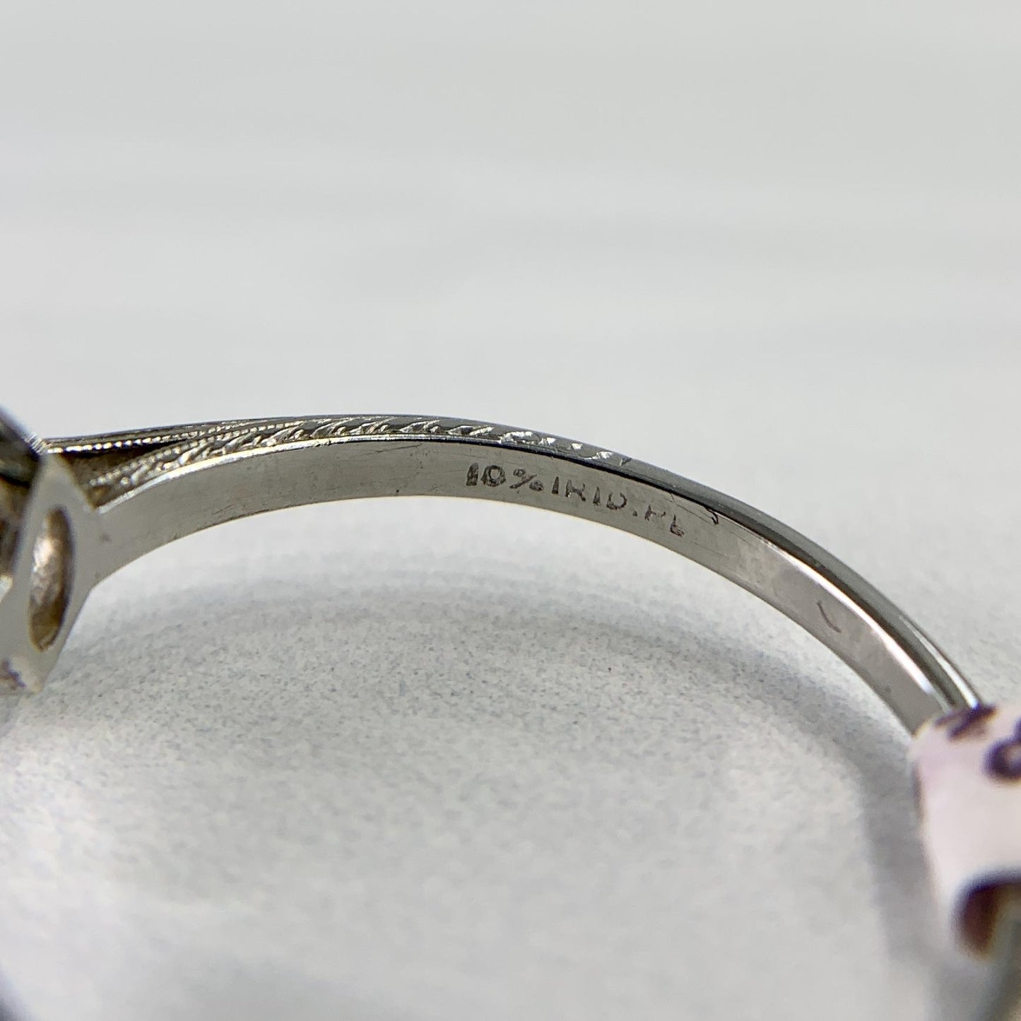 1930's Art Deco Marquise Diamond Engagement Ring Platinum