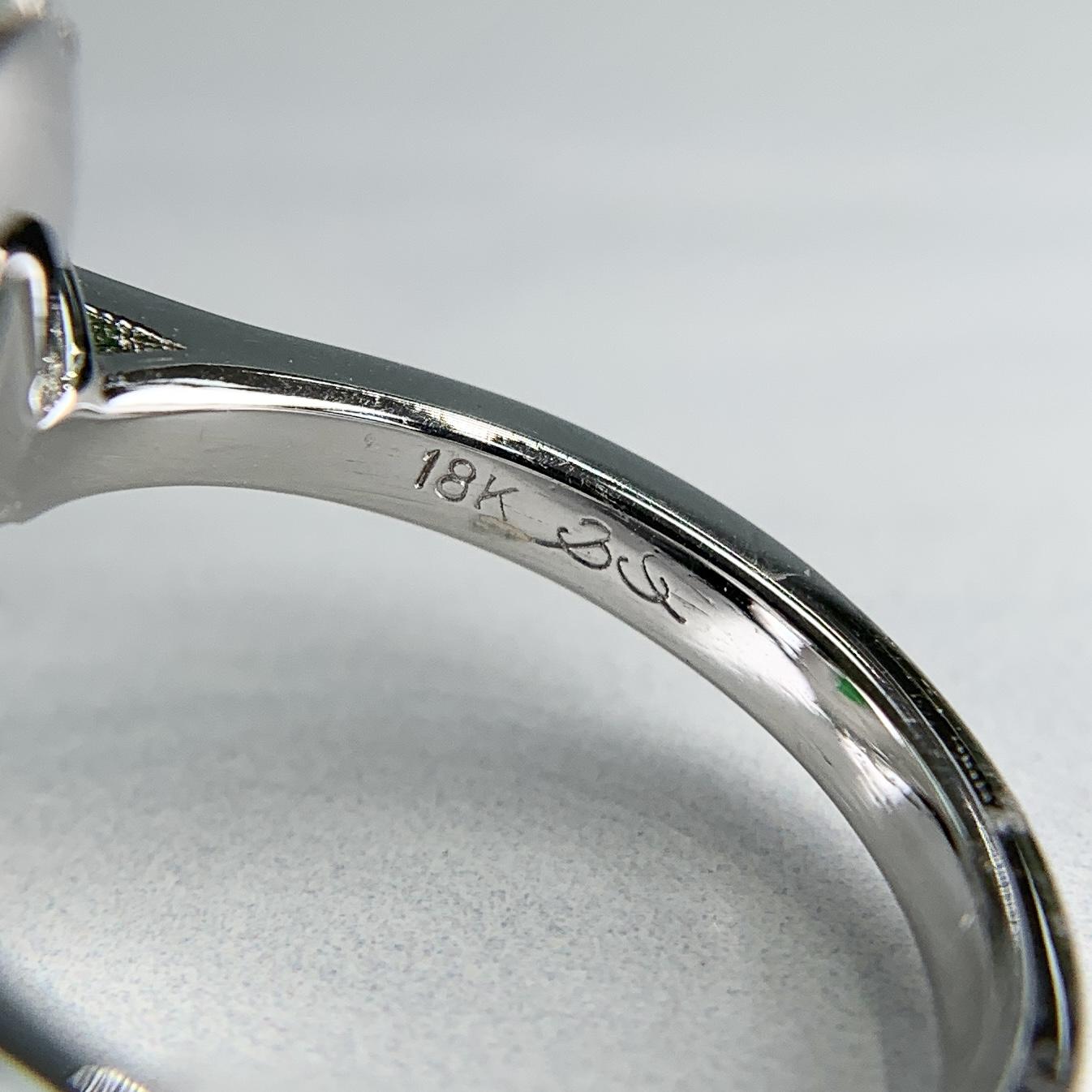 GIA Jadeite Jade Diamond Halo 18k White Gold Cocktail Ring