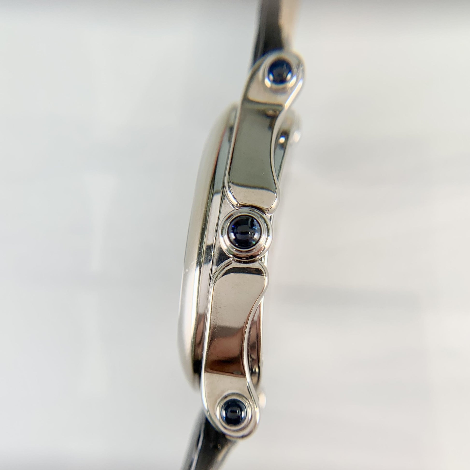 Chopard Happy Sport 7 Diamond Watch 18k White Gold Box and Books