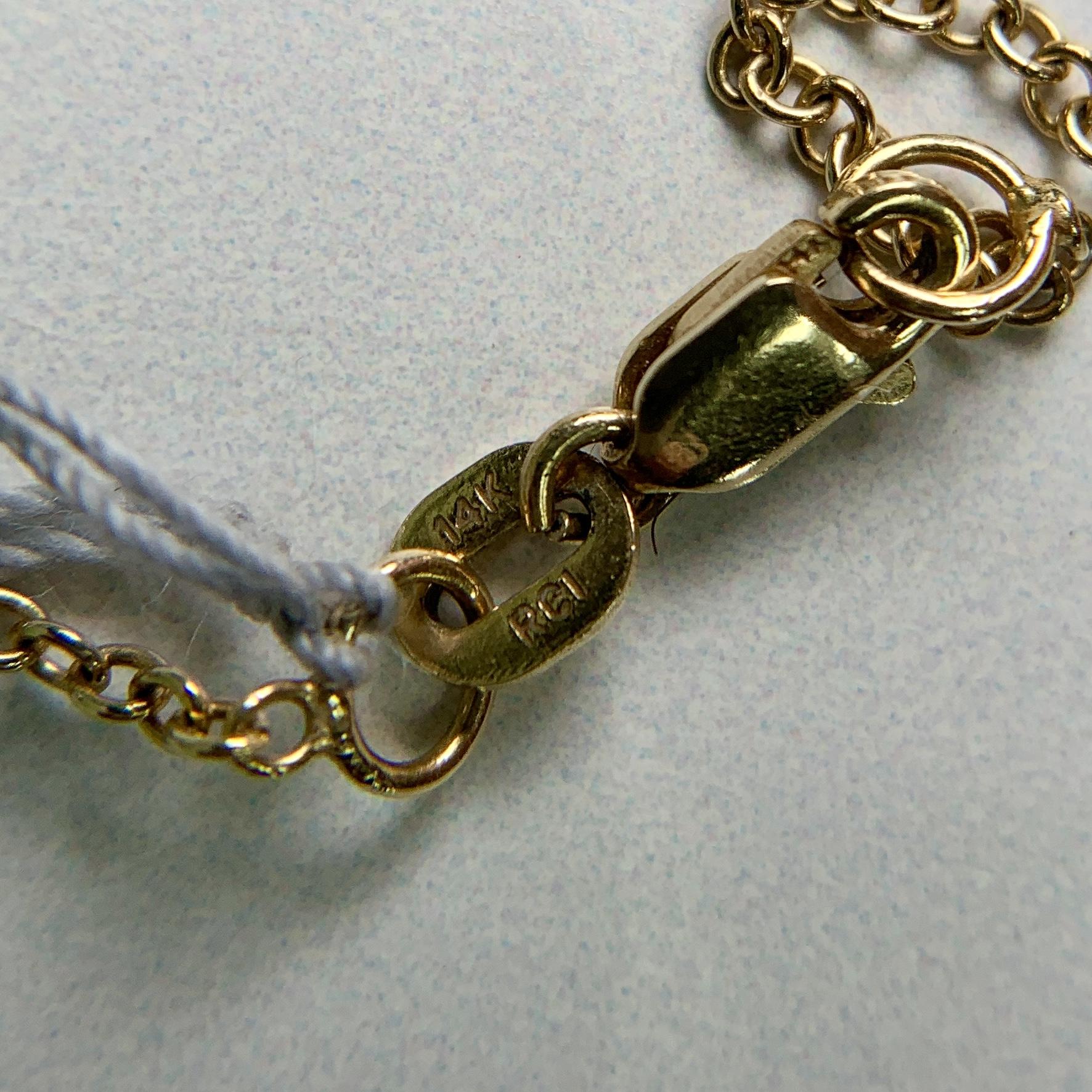 Diamond Star Cluster Necklace 14k White and Yellow Gold