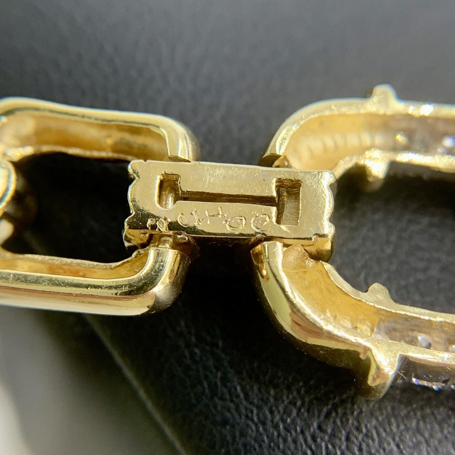 1970's Cartier Diamond Necklace 18k Yellow Gold