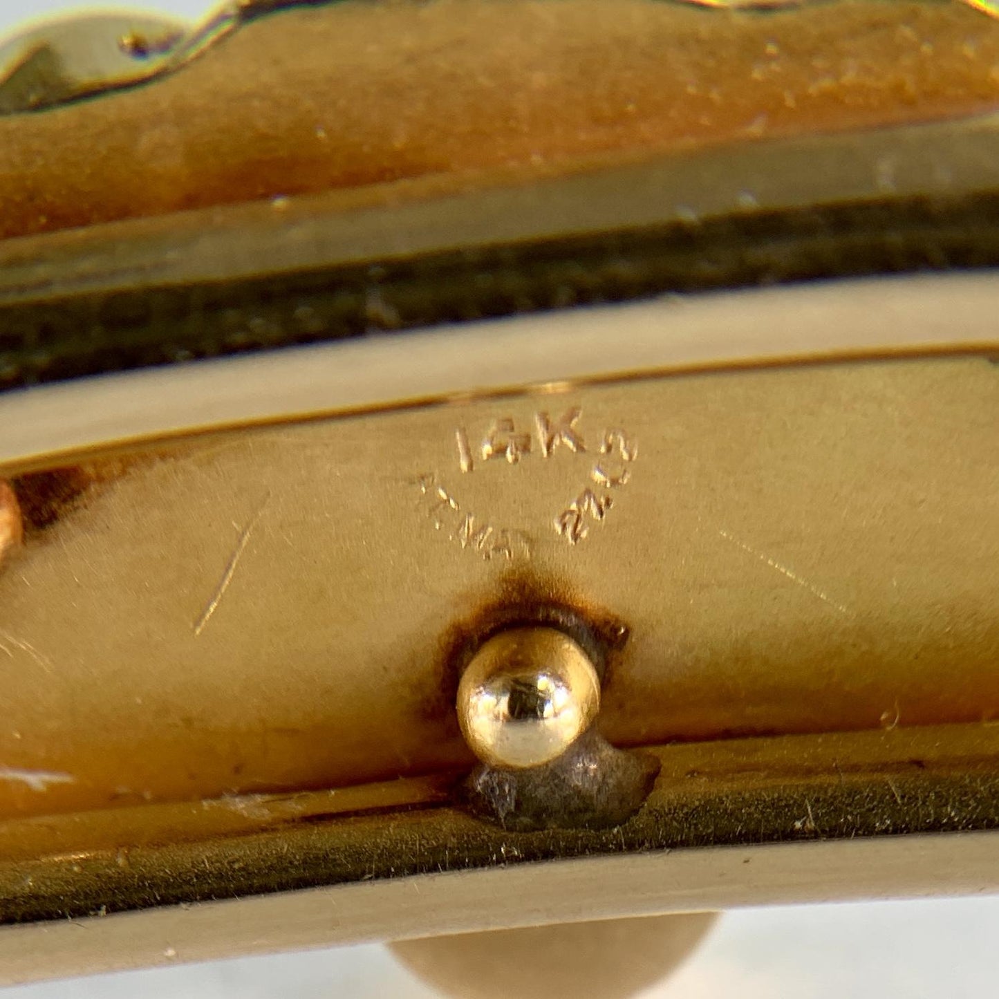Antique 1905 Art Nouveau Griffin Bracelet 14k Yellow Gold