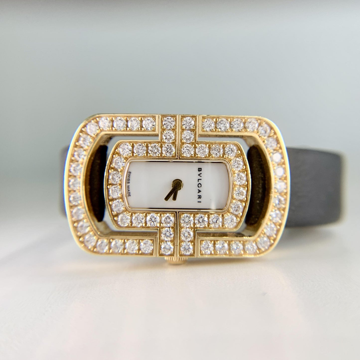 BVLGARI Bulgari Parentesi Diamond Watch 18k Yellow Gold