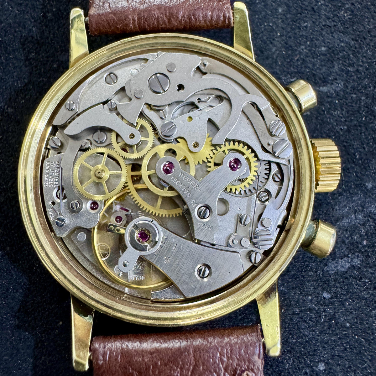 1960's Tag Heuer 7725S Chronograph Valjoux