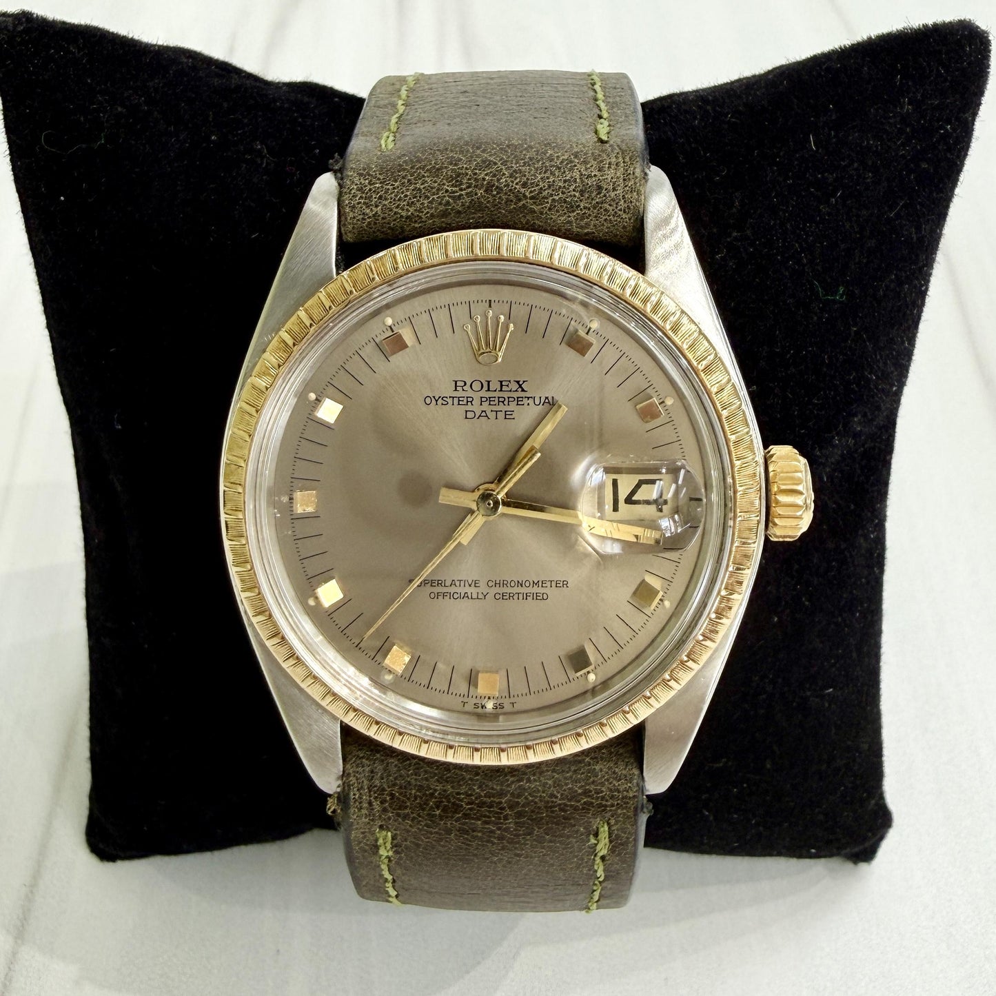Vintage Rolex Zephyr Oyster date 35mm Watch