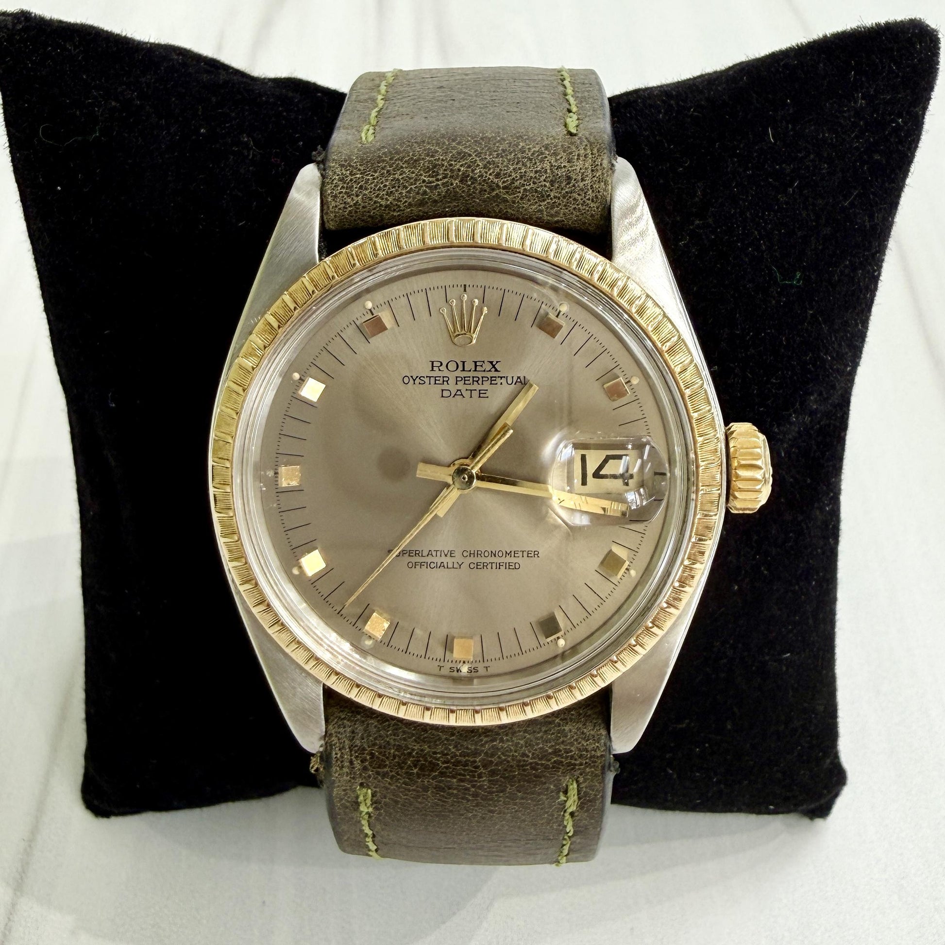 Vintage Rolex Zephyr Oyster date 35mm Watch