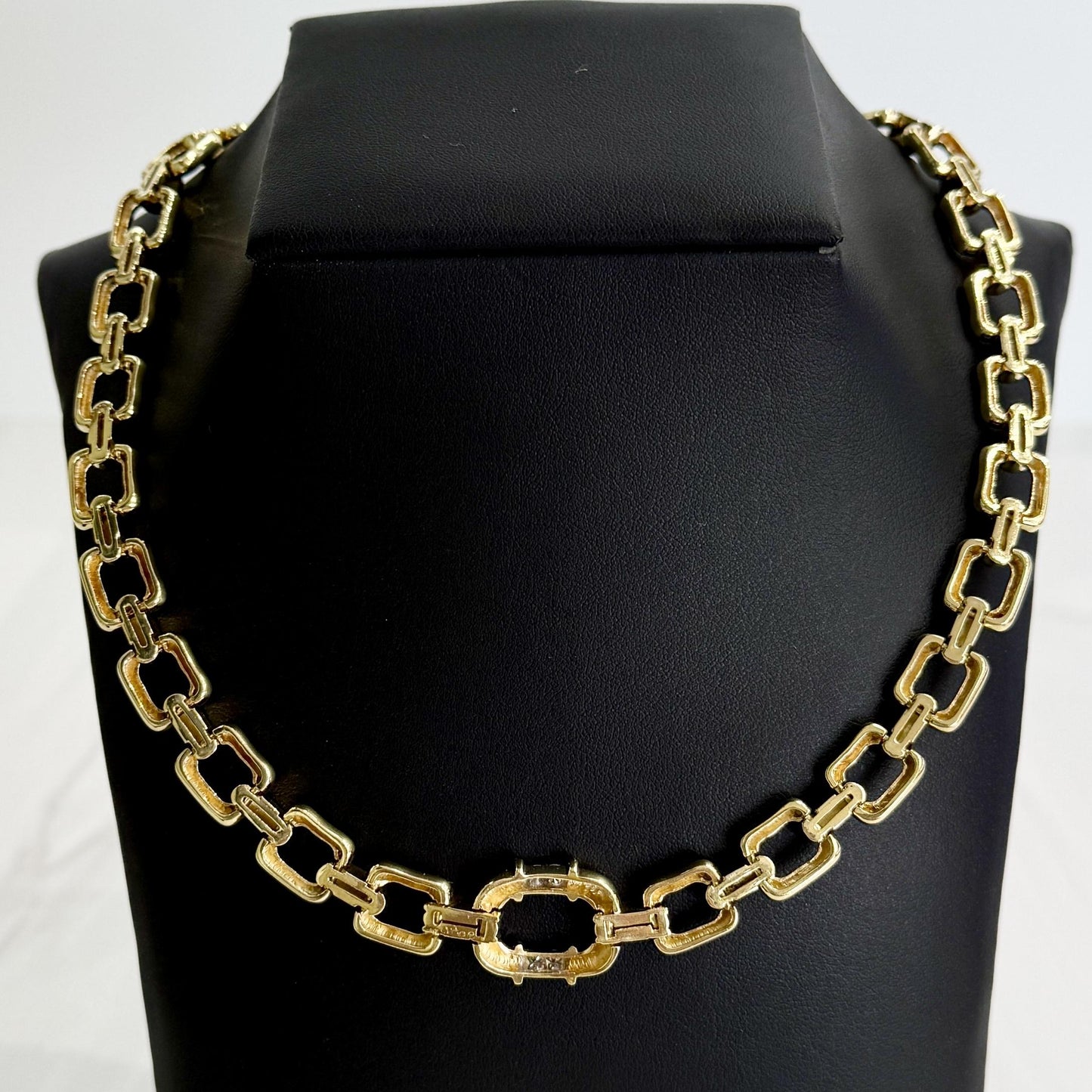 1970's Cartier Diamond Necklace 18k Yellow Gold
