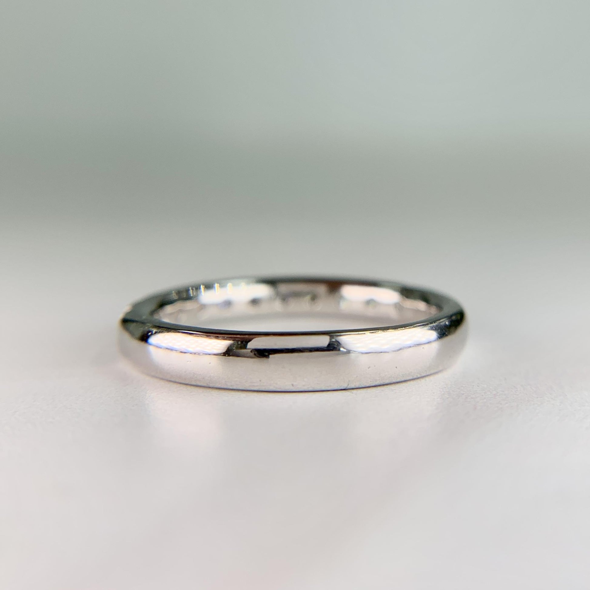 Estate Platinum Diamond Band Ring .70ctw