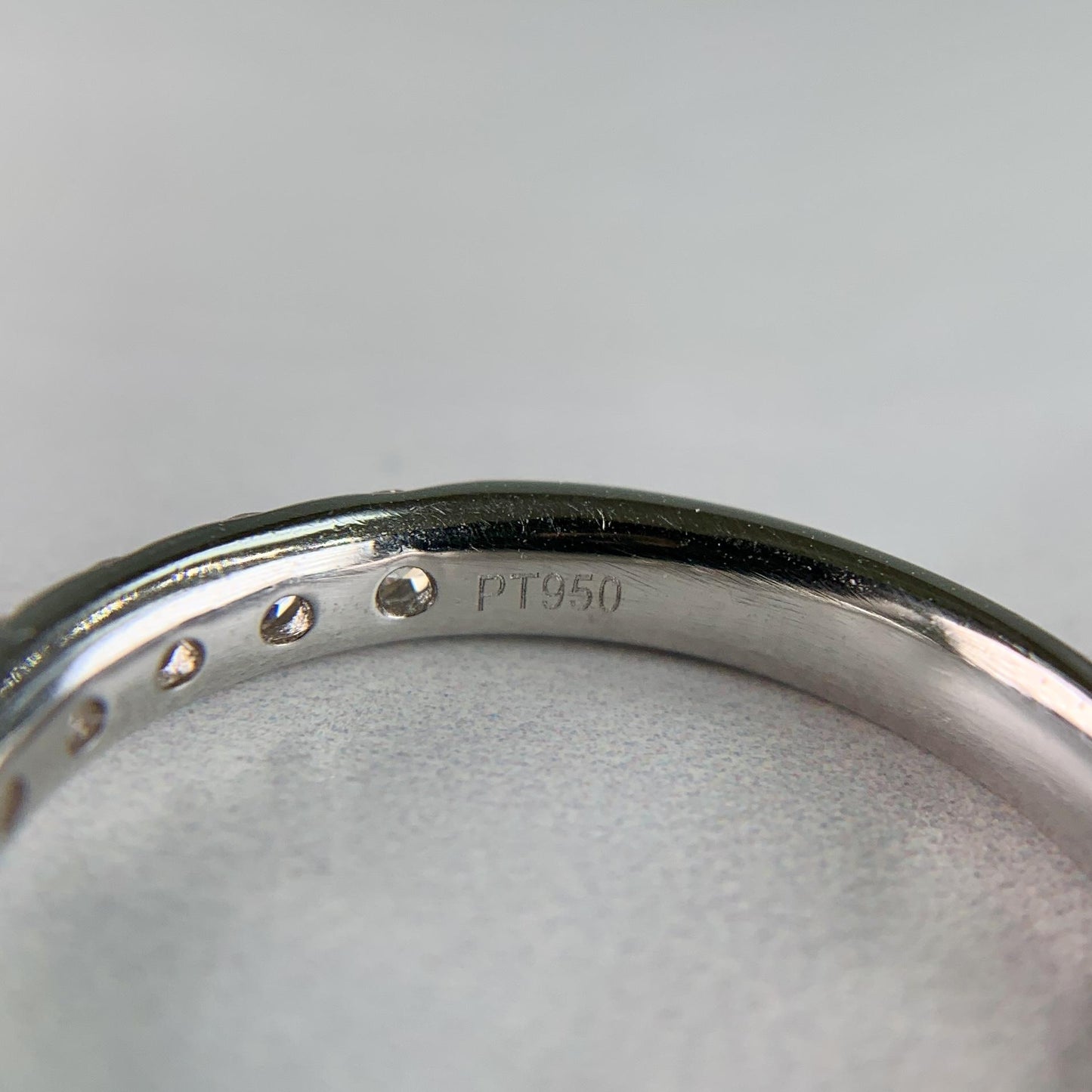 Estate Platinum Diamond Band Ring .70ctw