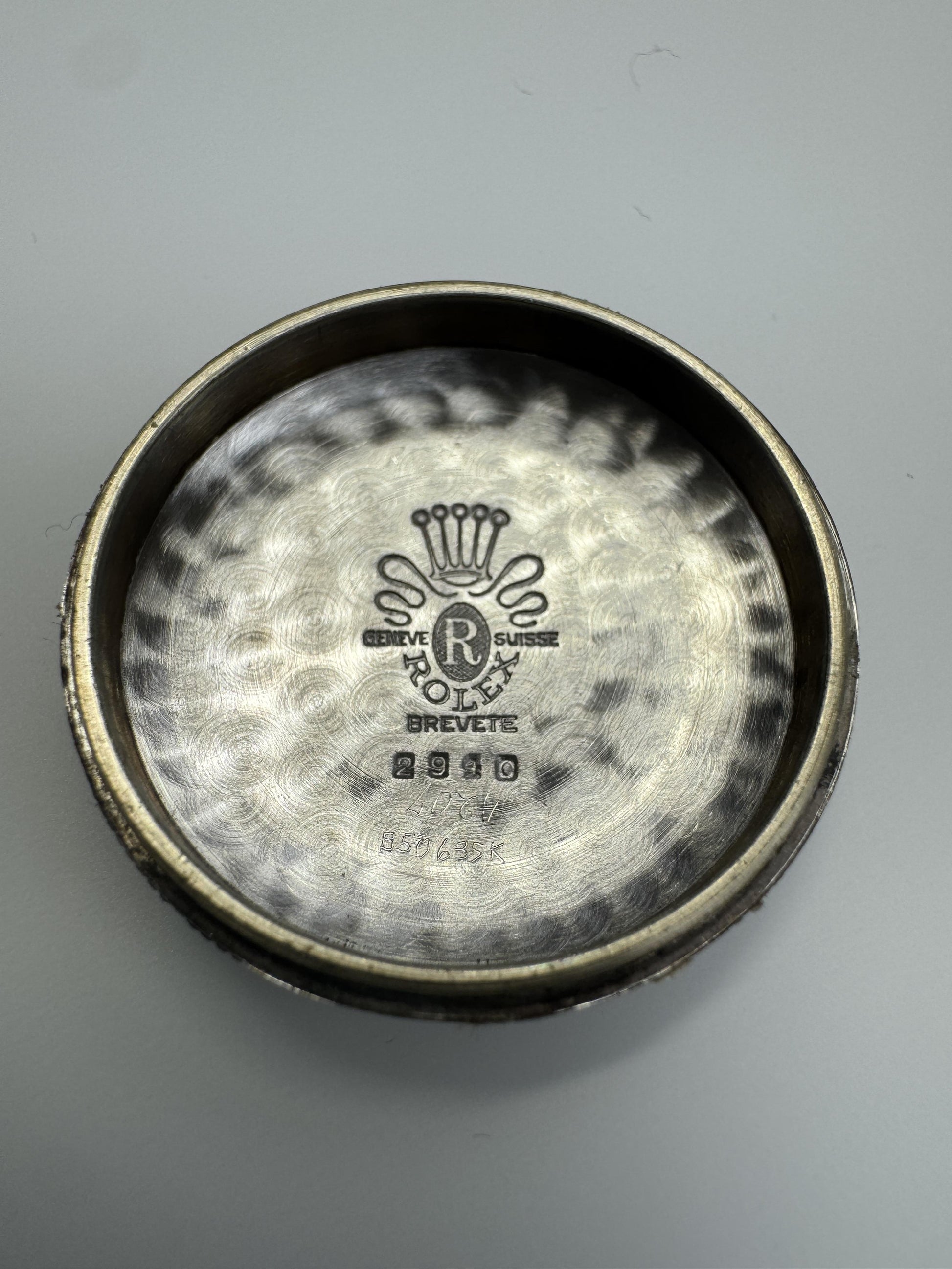 Rolex Ref: 2940 Oyster Perpetual Bubbleback Stainless Steel Circa 1940's RARE