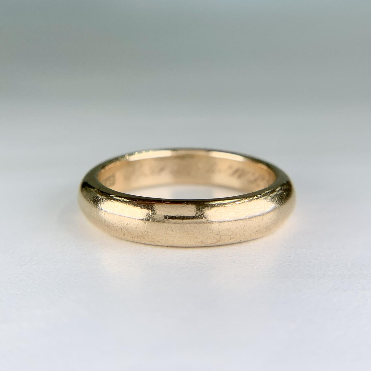 Vintage JR Wood and Sons Gold Band 14k Yellow Gold